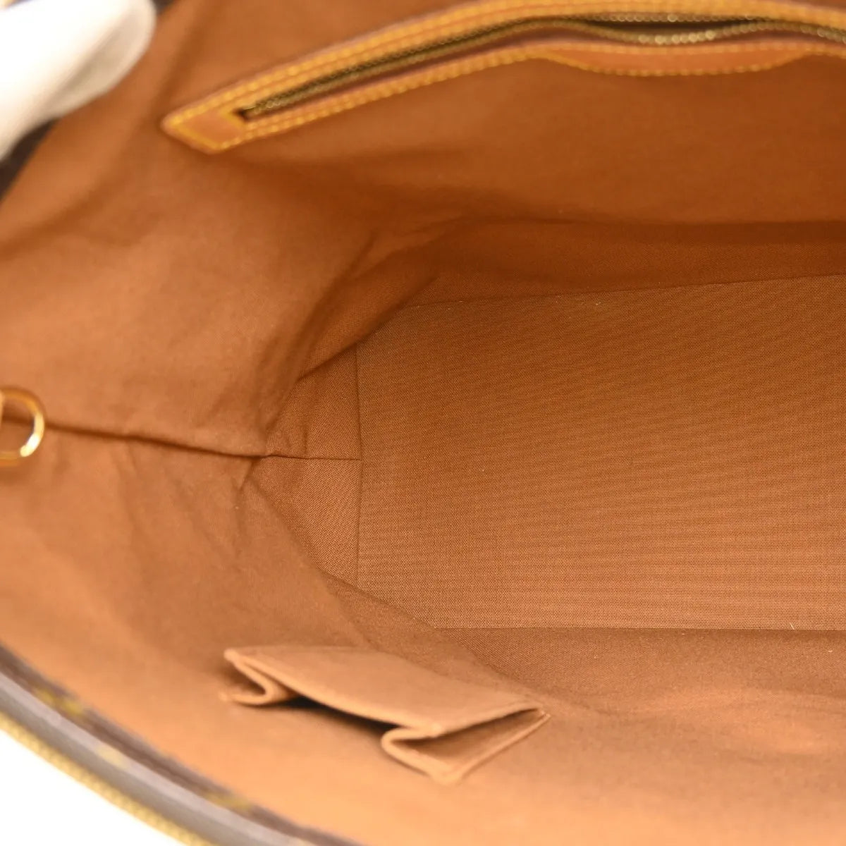 Louis Vuitton Cabas Mezzo Monogram Canvas Brown Canvas Tote Bag Bag (Pre-Owned)
