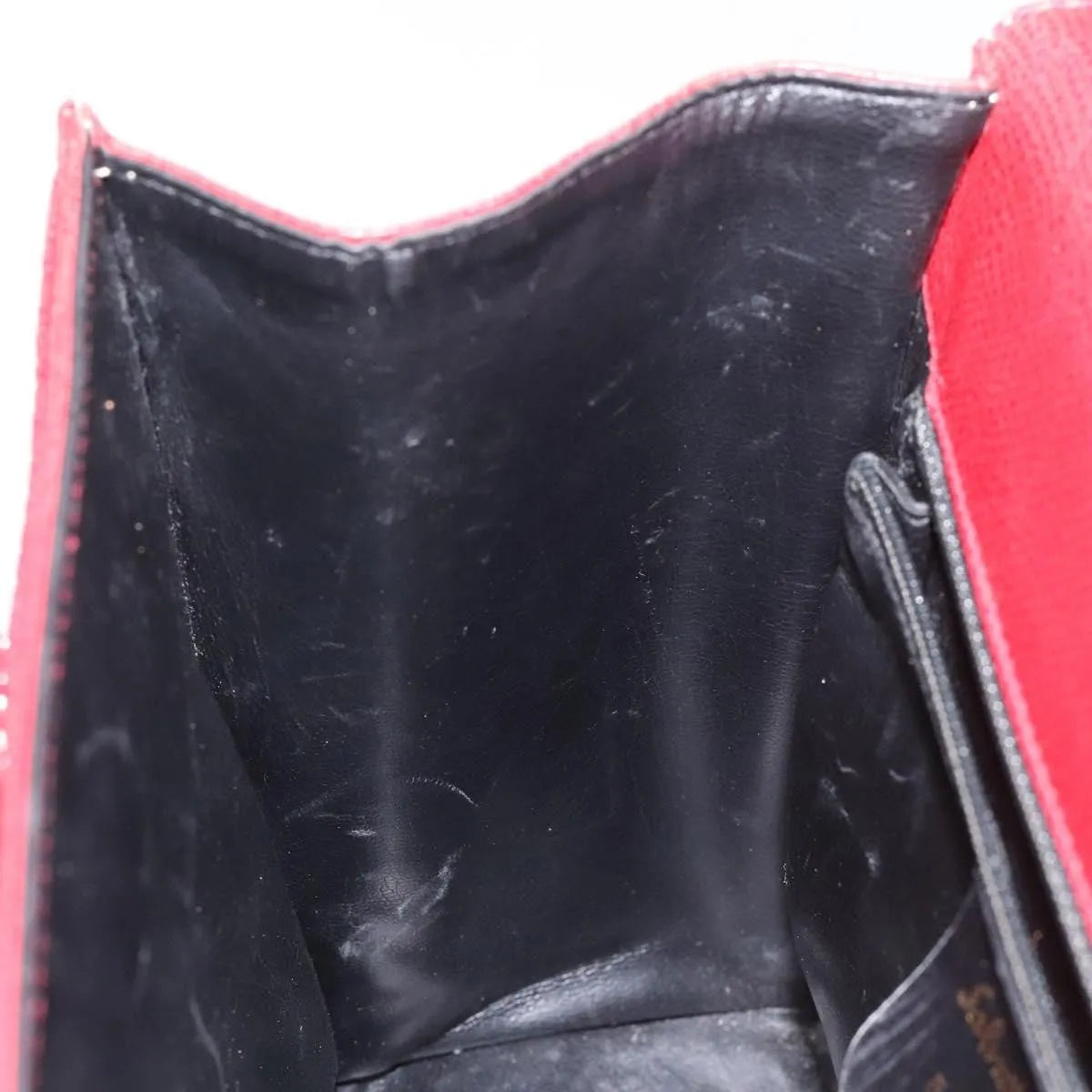 Salvatore Ferragamo Vintage Leather Red Leather Shoulder Bag Bag (Pre-Owned)