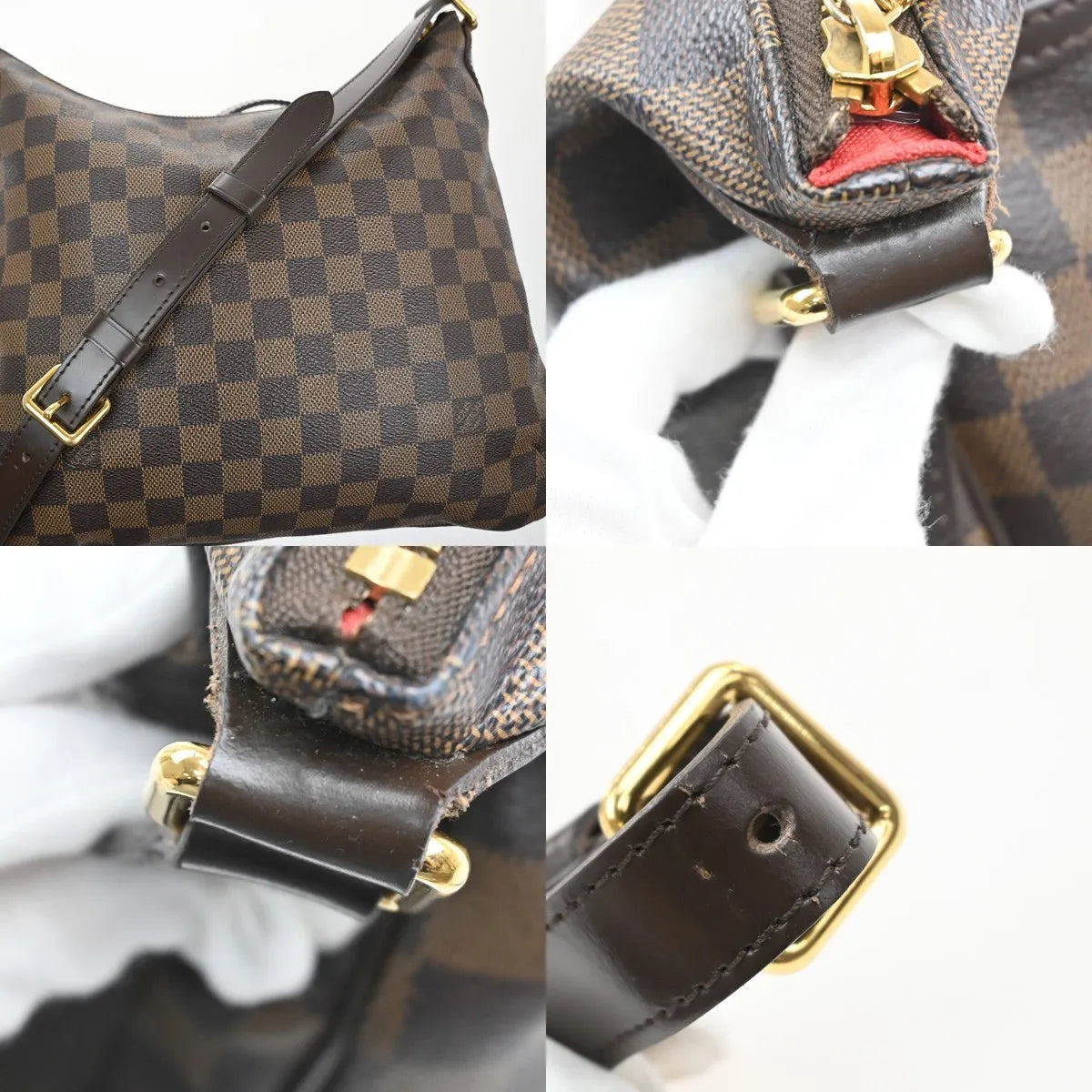 Louis Vuitton Bloomsbury Damier Brown Canvas Shoulder Bag Bag (Pre-Owned)