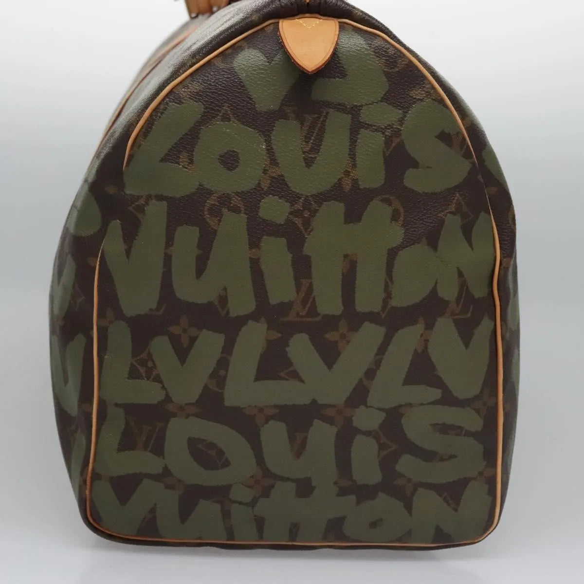 Louis Vuitton Keepall Limited Khaki Canvas Travel Bag Bag (Pre-Owned)