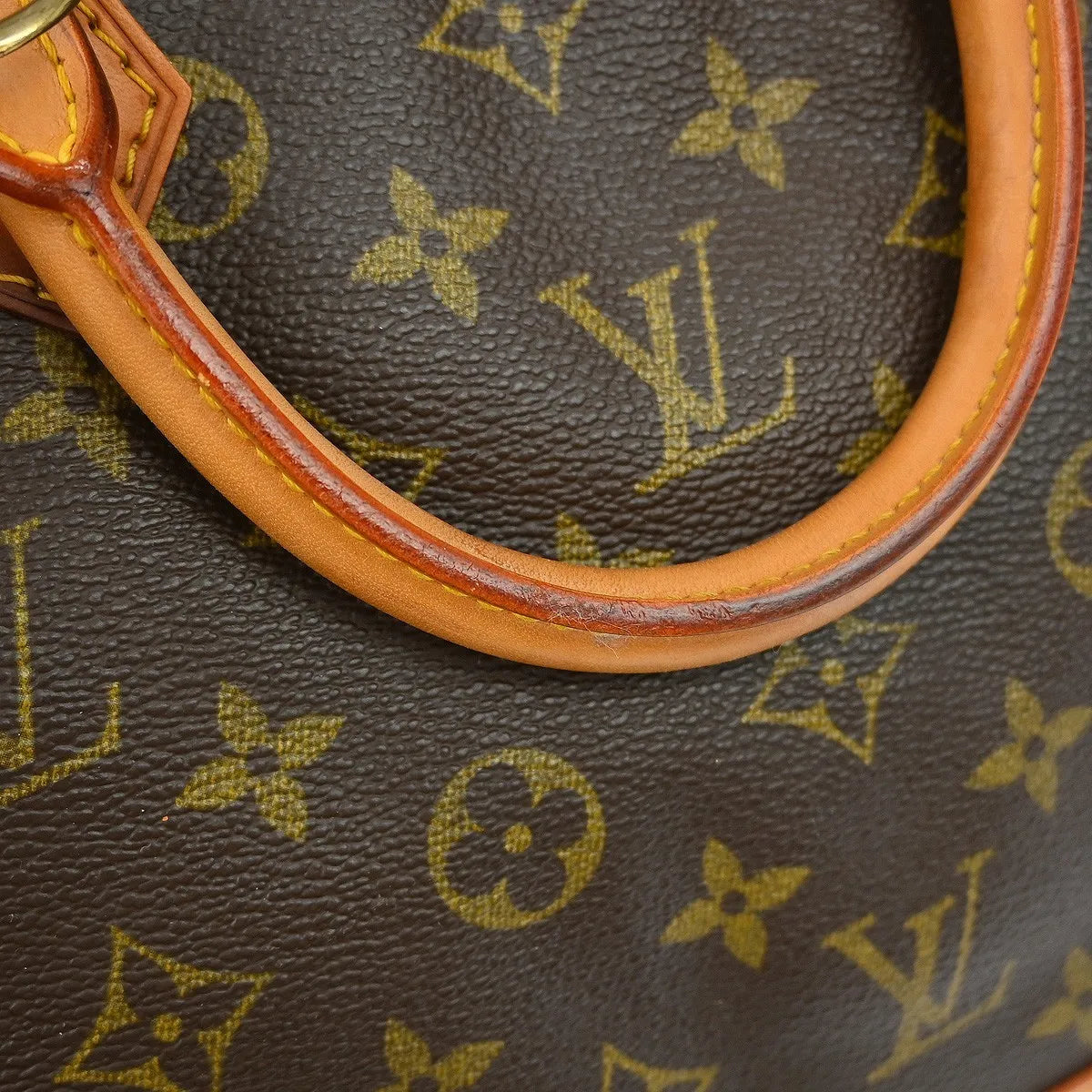 Louis Vuitton Vintage Alma Monogram Canvas Brown Canvas Handbag (Pre-Owned)