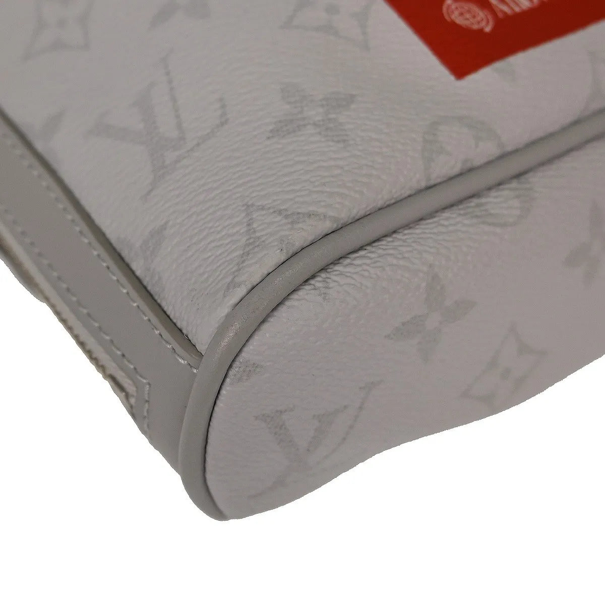 Louis Vuitton Chalk Sling Limited Edition Logo Story Monogram Canvas Gray Canvas Shoulder Bag Bag (Pre-Owned)