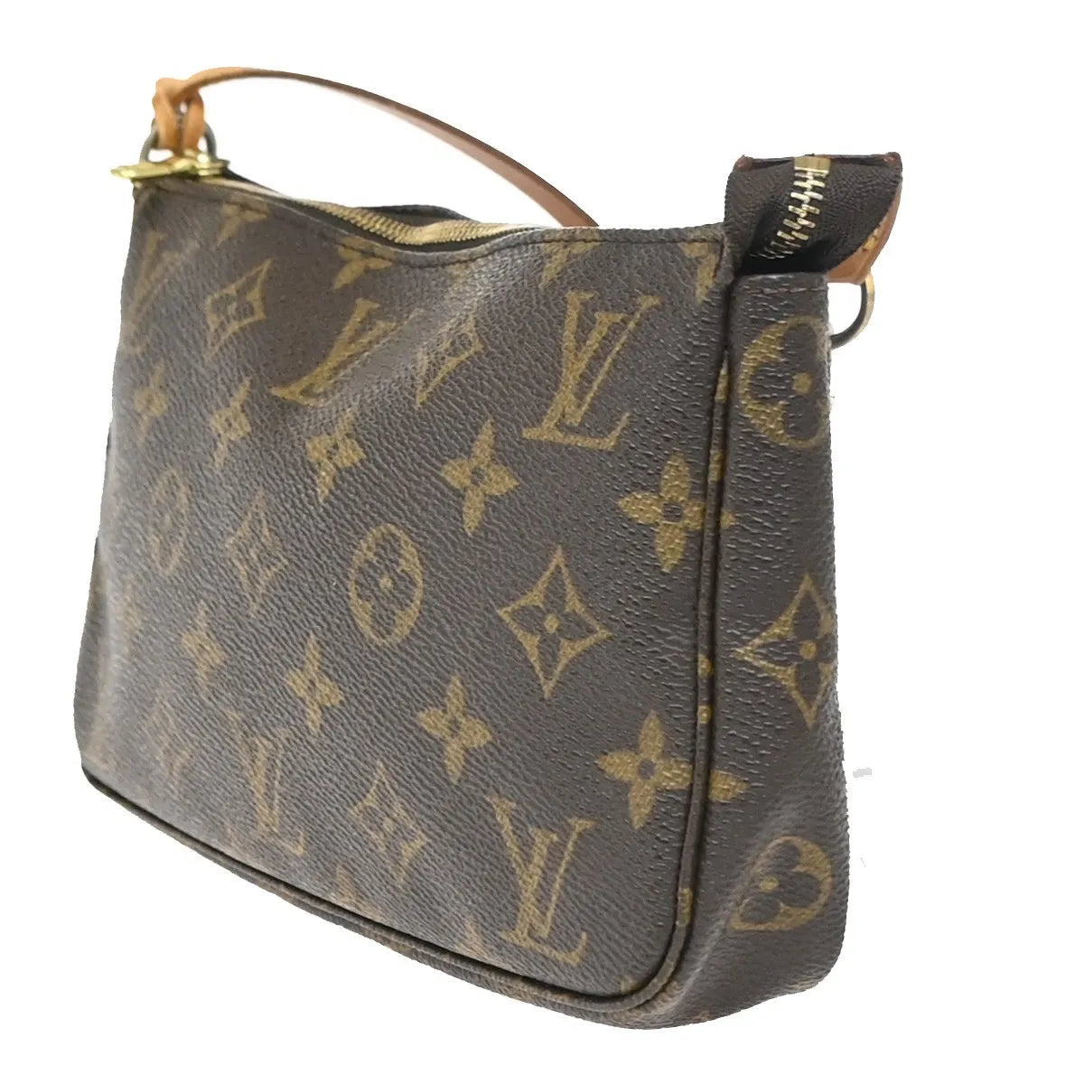 Louis Vuitton Pochette Accessoires Nm Monogram Canvas Brown Canvas Clutche & Pouche Bag (Pre-Owned)