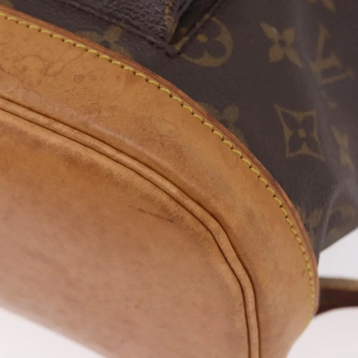 Louis Vuitton Montsouris Monogram Brown Canvas Backpack Bag (Pre-Owned)