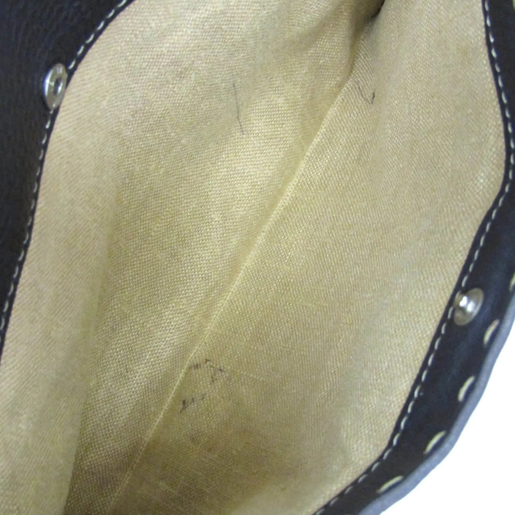 Fendi Vintage Selleria Zip Messenger Leather Brown Leather Shoulder Bag Bag (Pre-Owned)