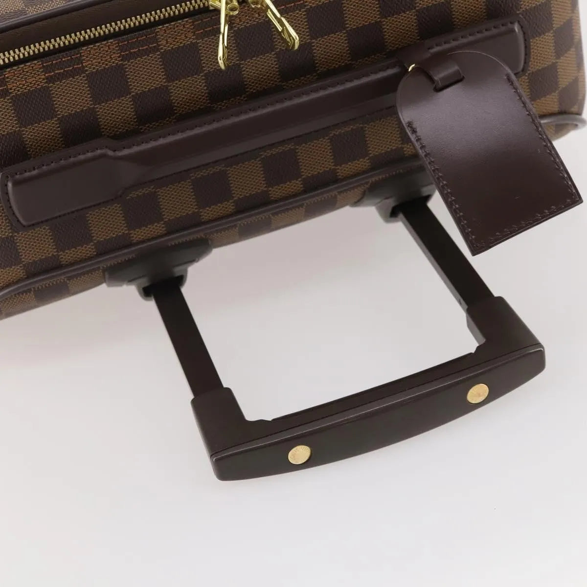 Louis Vuitton Pegase Business Luggage Damier Black Canvas Travel Bag Bag (Pre-Owned)