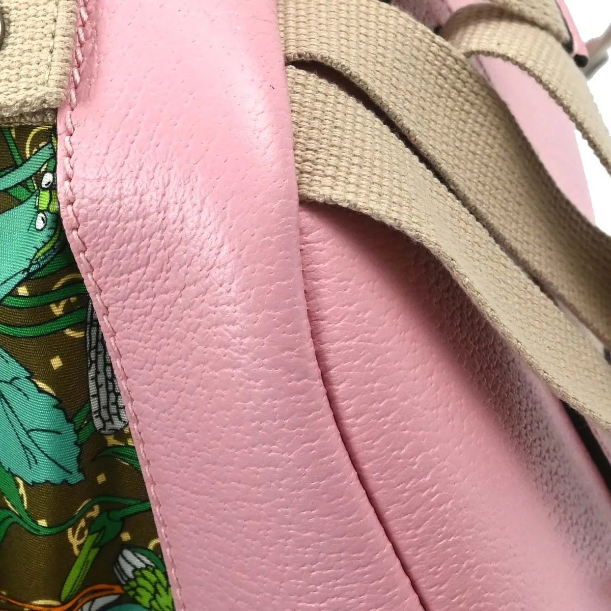 Gucci Gucci X The North Face Flap Printed Nylon Multicolour Canvas Backpack Bag (Pre-Owned)