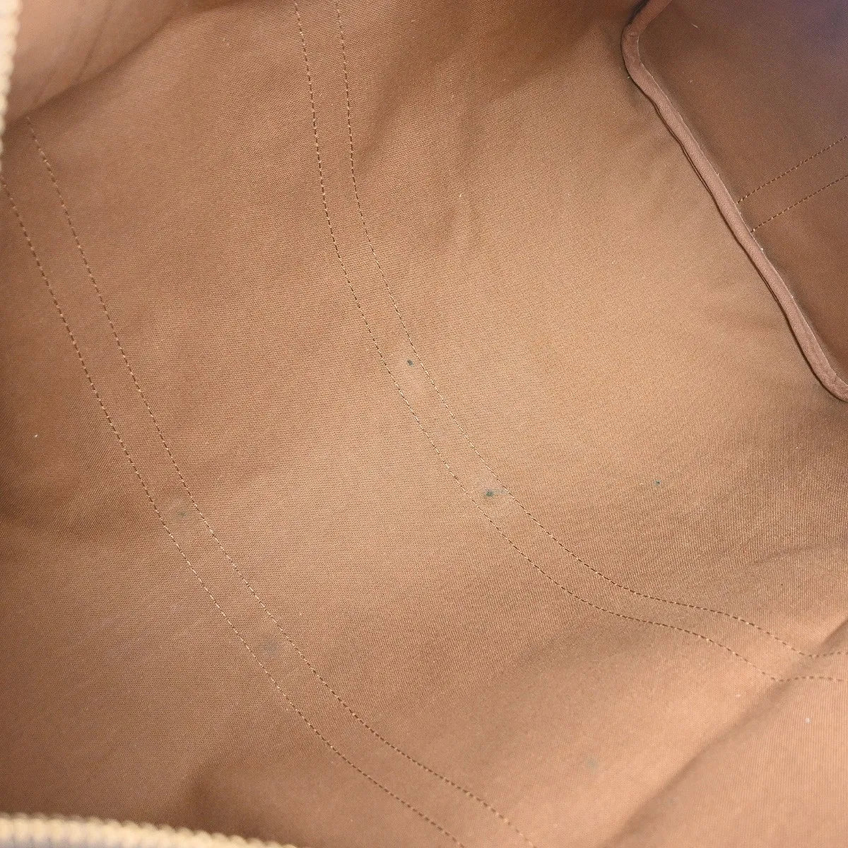 Louis Vuitton Keepall Bandouliere Monogram Canvas Brown Canvas Travel Bag Bag (Pre-Owned)
