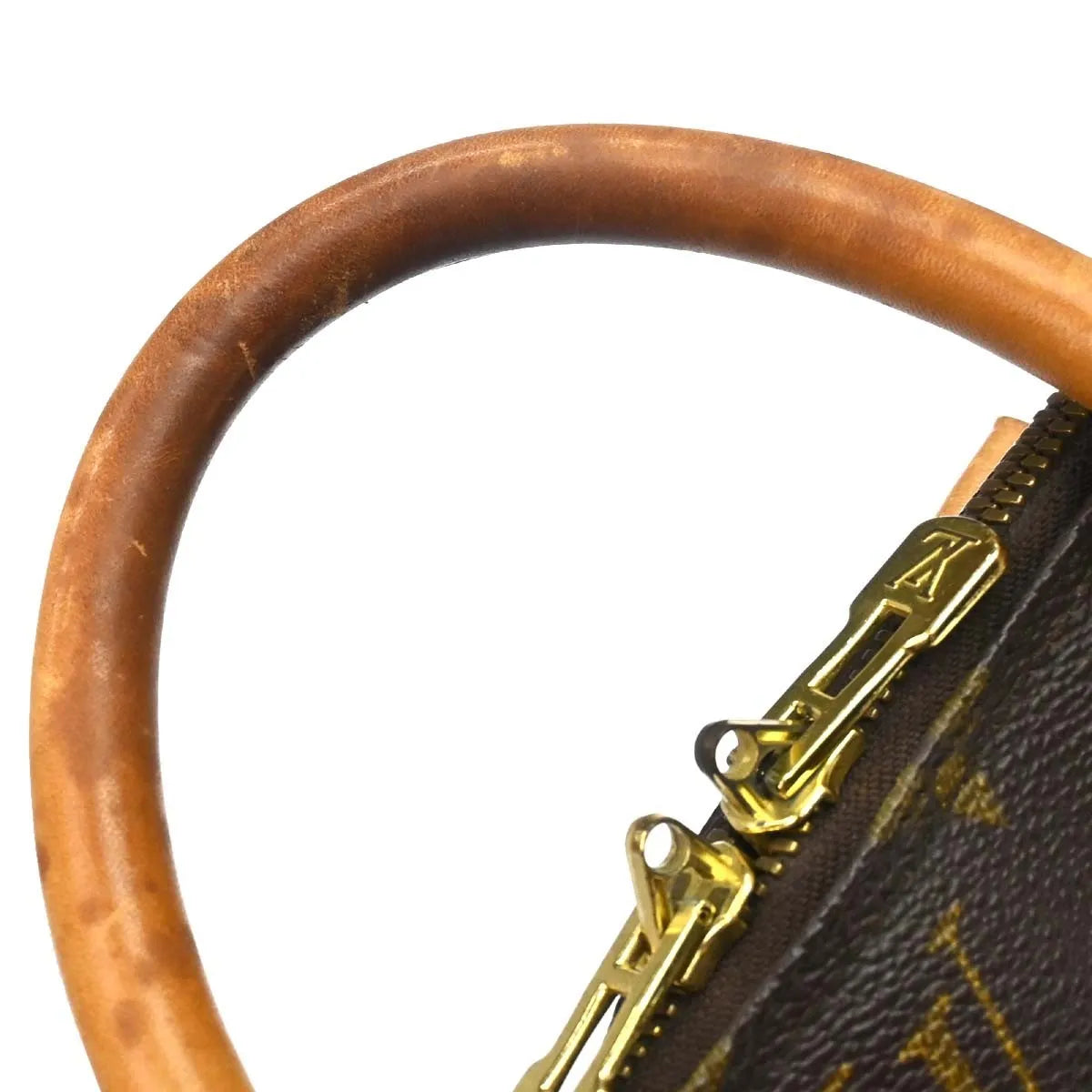 Louis Vuitton Alma Monogram Canvas Brown Canvas Handbag (Pre-Owned)