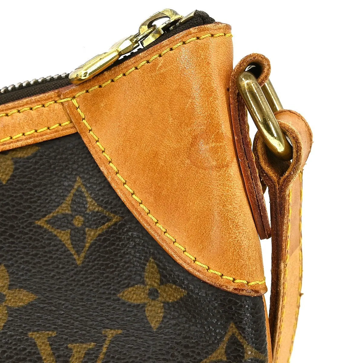 Louis Vuitton Odeon Monogram Canvas Brown Canvas Shoulder Bag Bag (Pre-Owned)