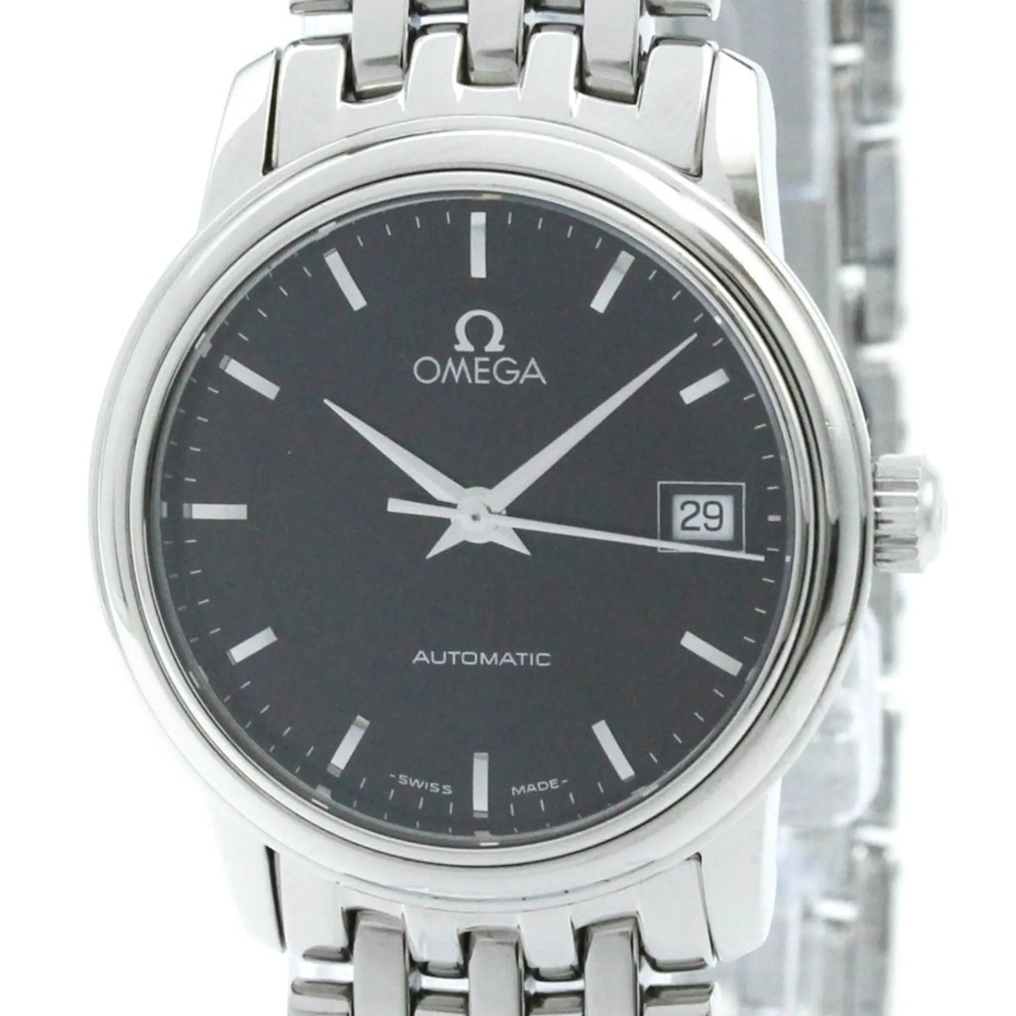 Omega Vintage De Ville Automatic Stainless Steel Watch (Pre-Owned)