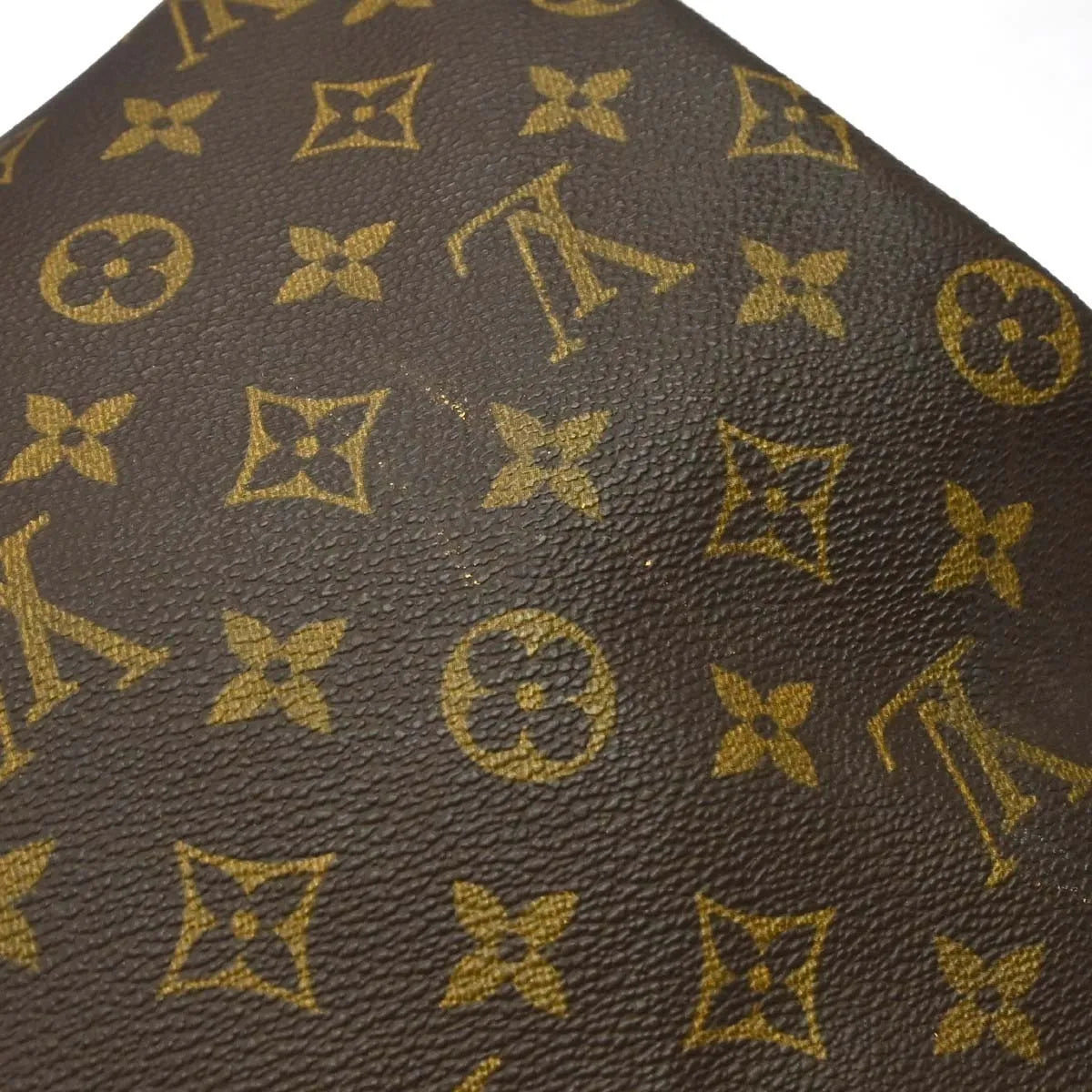 Louis Vuitton Keepall Bag Monogram Canvas Brown Canvas Travel Bag Bag (Pre-Owned)