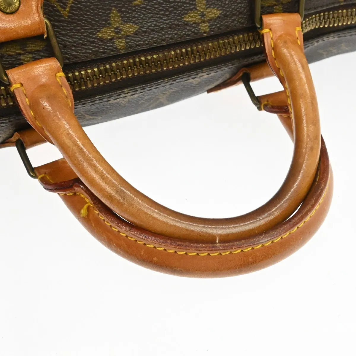 Louis Vuitton Speedy Monogram Canvas Brown Canvas Handbag (Pre-Owned)