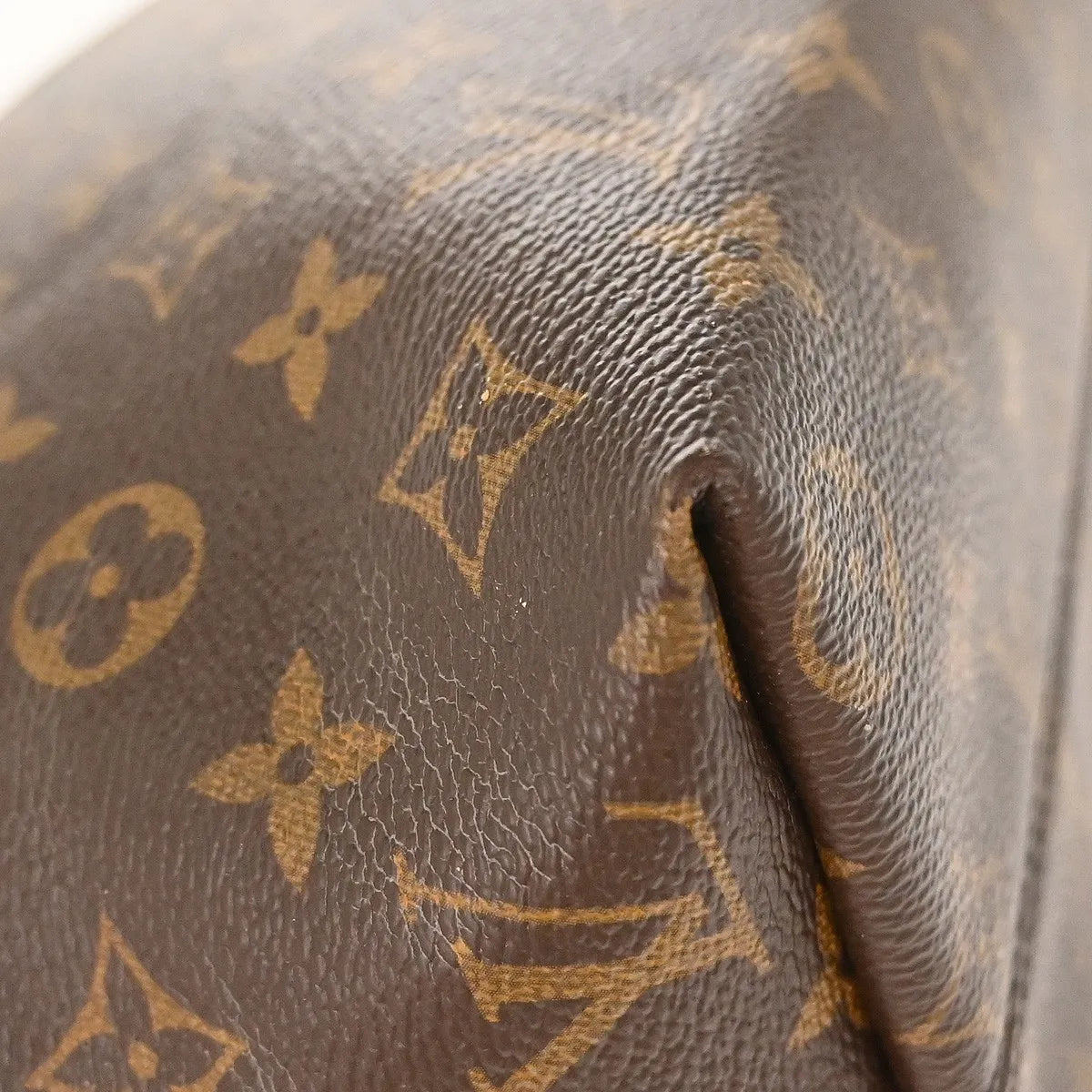 Louis Vuitton Iena Tote Monogram Canvas Brown Canvas Tote Bag Bag (Pre-Owned)