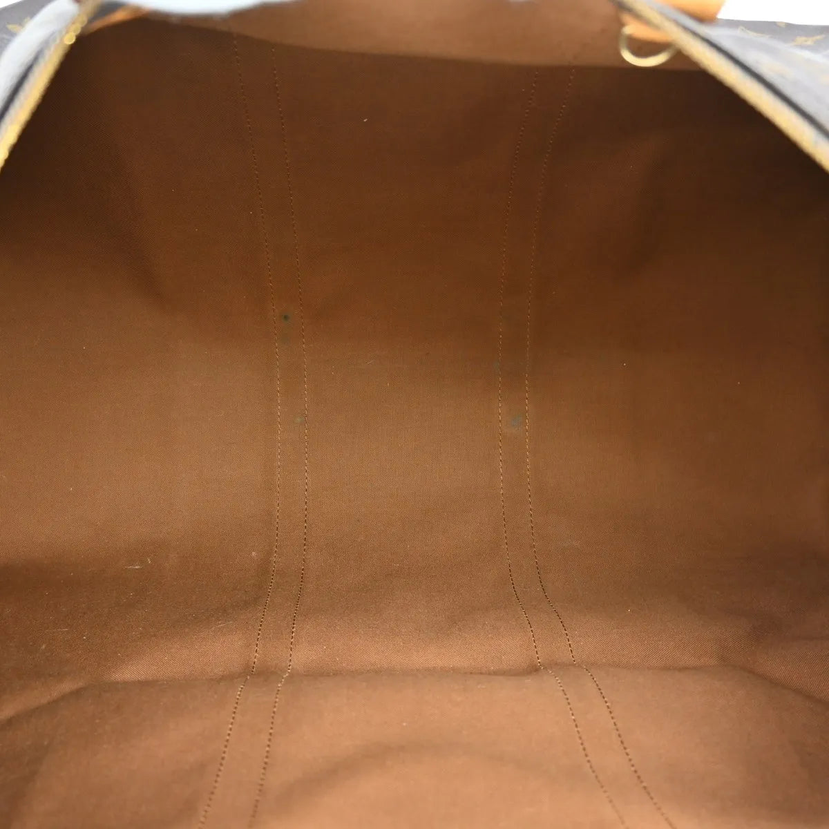 Louis Vuitton Keepall Monogram Brown Canvas Travel Bag Bag (Pre-Owned)