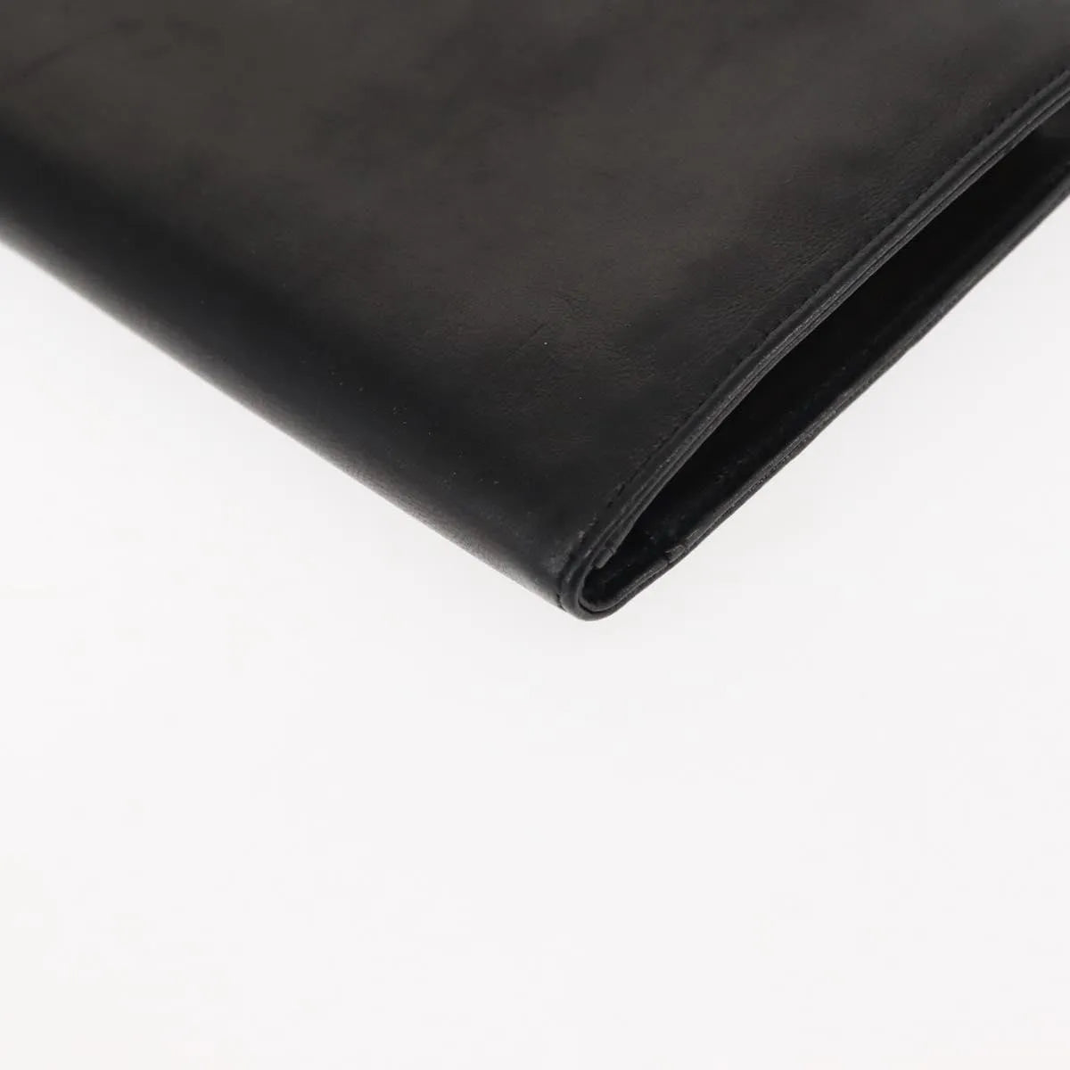 Chanel Timeless Cc French Leather Black Leather Wallets Accessory (Pre-Owned)