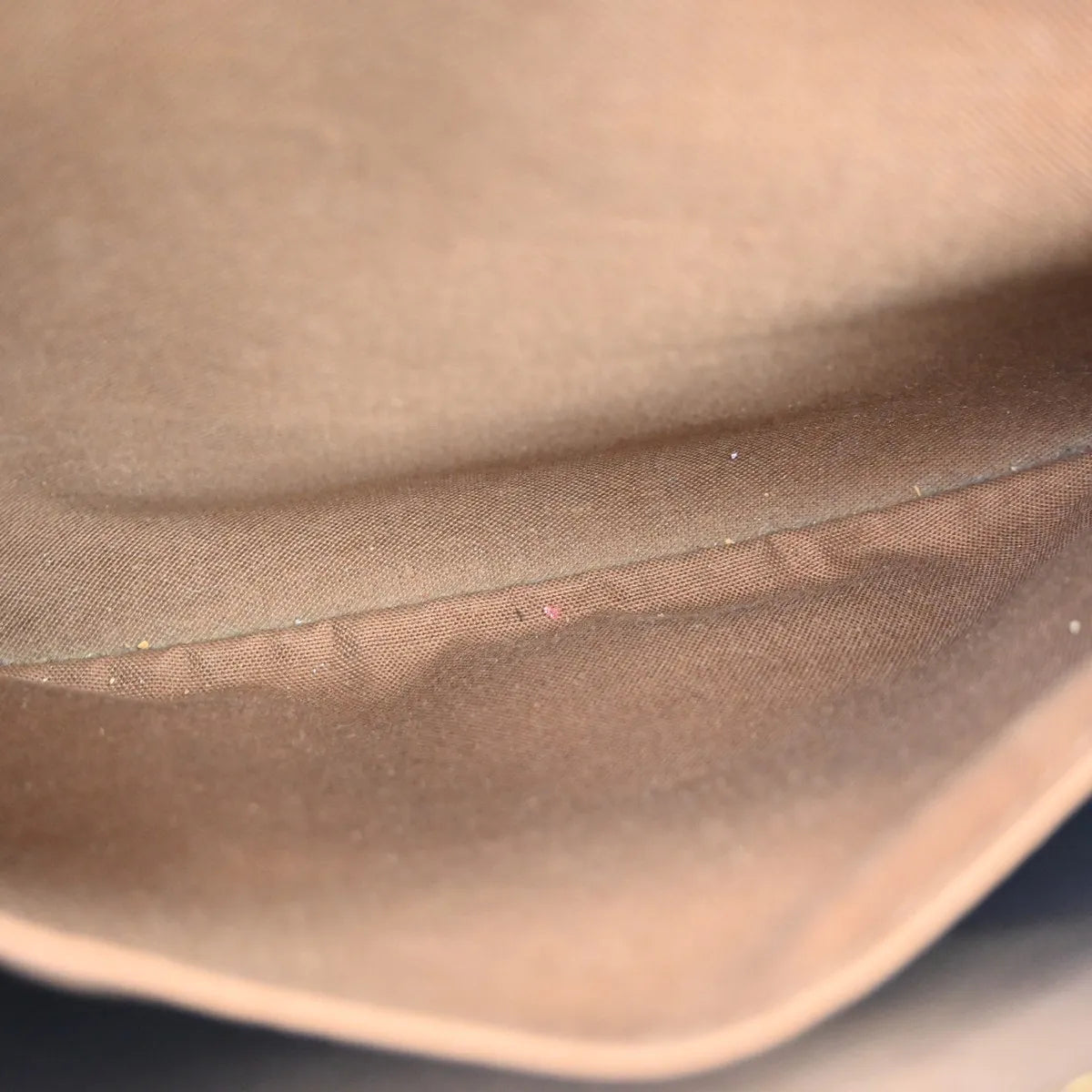 Louis Vuitton Saumur Monogram Brown Canvas Shoulder Bag Bag (Pre-Owned)