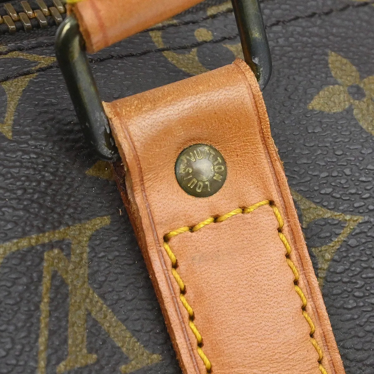 Louis Vuitton Keepall Monogram Canvas Brown Canvas Travel Bag Bag (Pre-Owned)