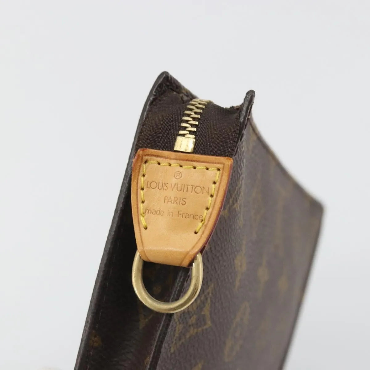 Louis Vuitton Bucket Monogram Brown Canvas Clutche & Pouche Bag (Pre-Owned)