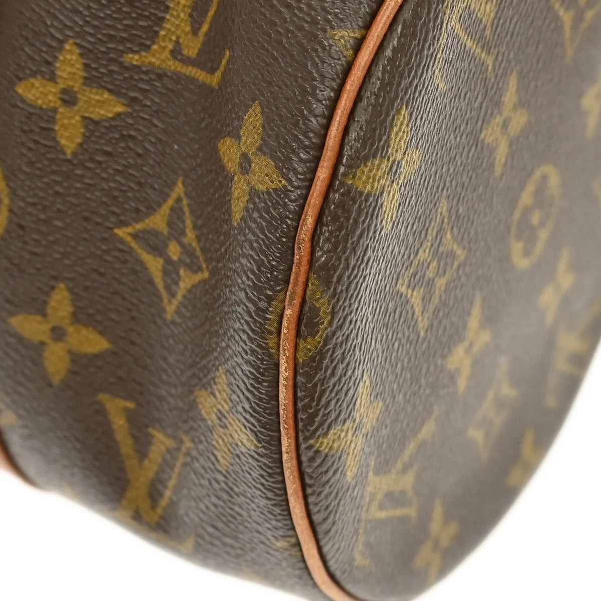 Louis Vuitton Papillon Handbag Monogram Canvas Brown Canvas Handbag (Pre-Owned)