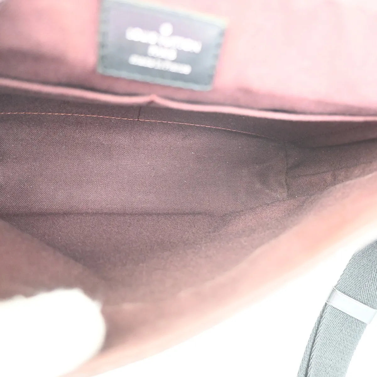 Louis Vuitton District Messenger Bag Macassar Monogram Canvas Brown Canvas Shoulder Bag Bag (Pre-Owned)