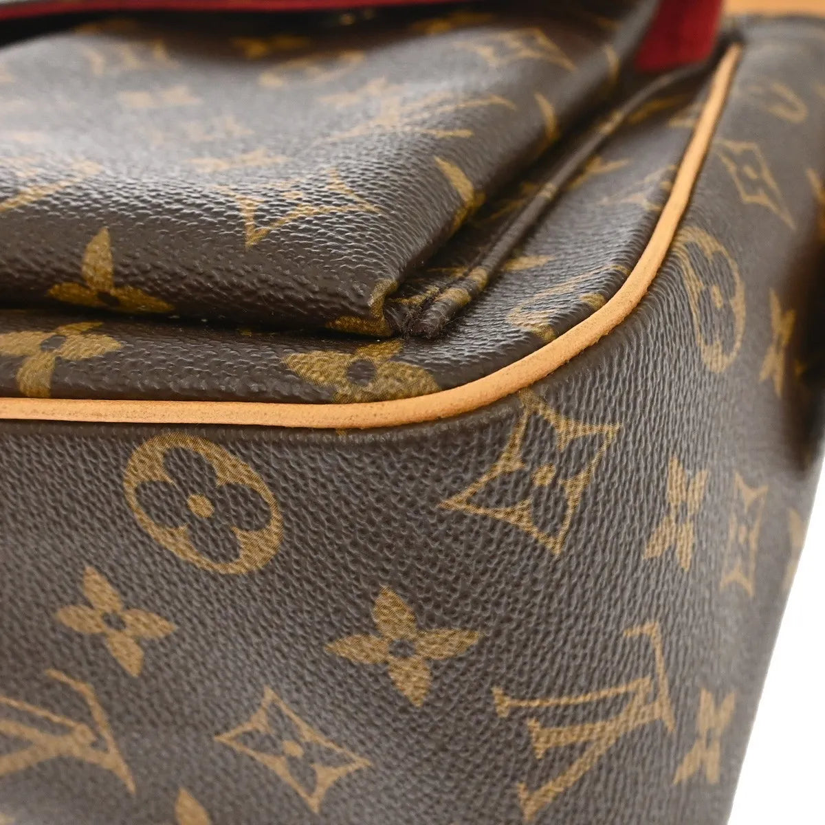 Louis Vuitton Viva Cite Monogram Canvas Brown Canvas Shoulder Bag Bag (Pre-Owned)