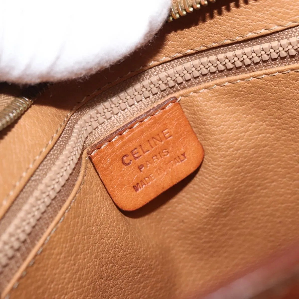 Celine Macadam Pochette Canvas And Leather Brown Canvas Clutche & Pouche Bag (Pre-Owned)