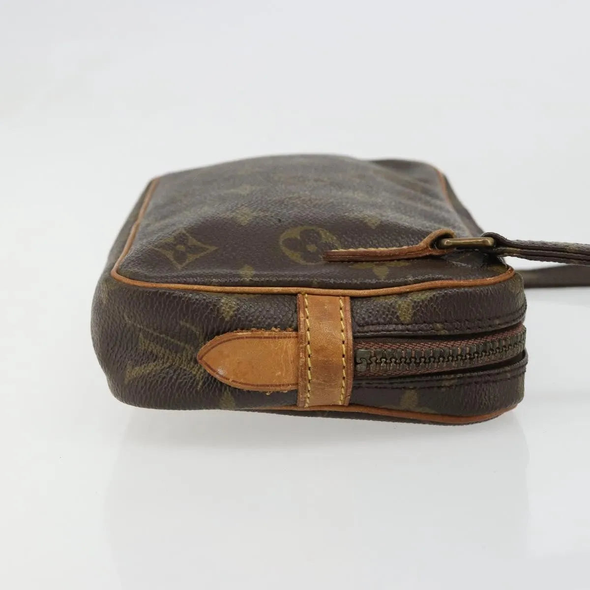 Louis Vuitton Pochette Marly Bandouliere Monogram Canvas Brown Canvas Shoulder Bag Bag (Pre-Owned)