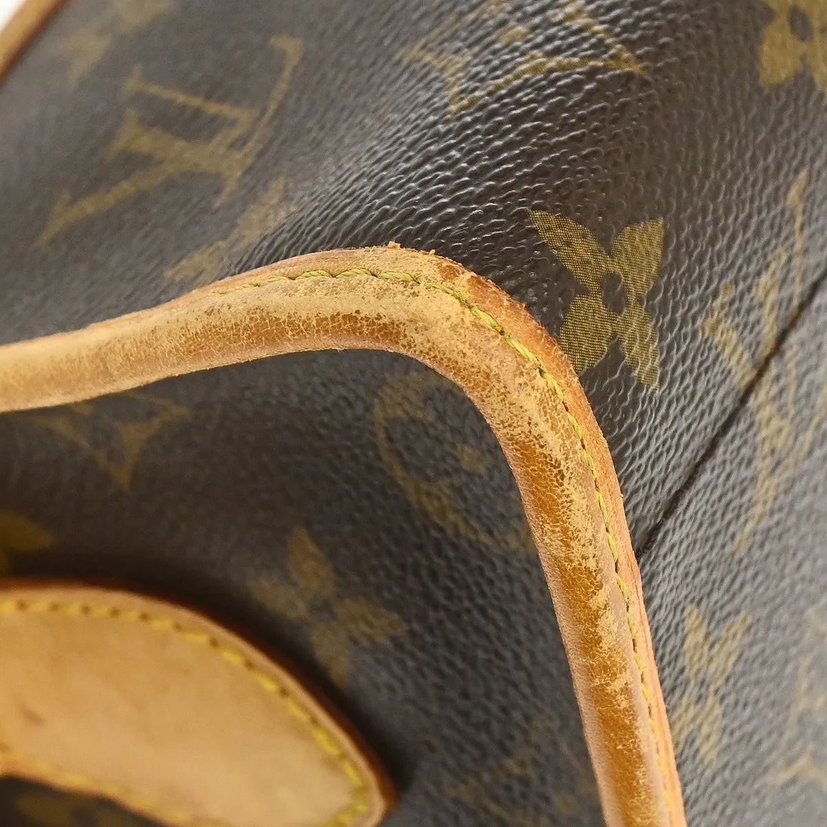 Louis Vuitton Popincourt Monogram Canvas Brown Canvas Shoulder Bag Bag (Pre-Owned)