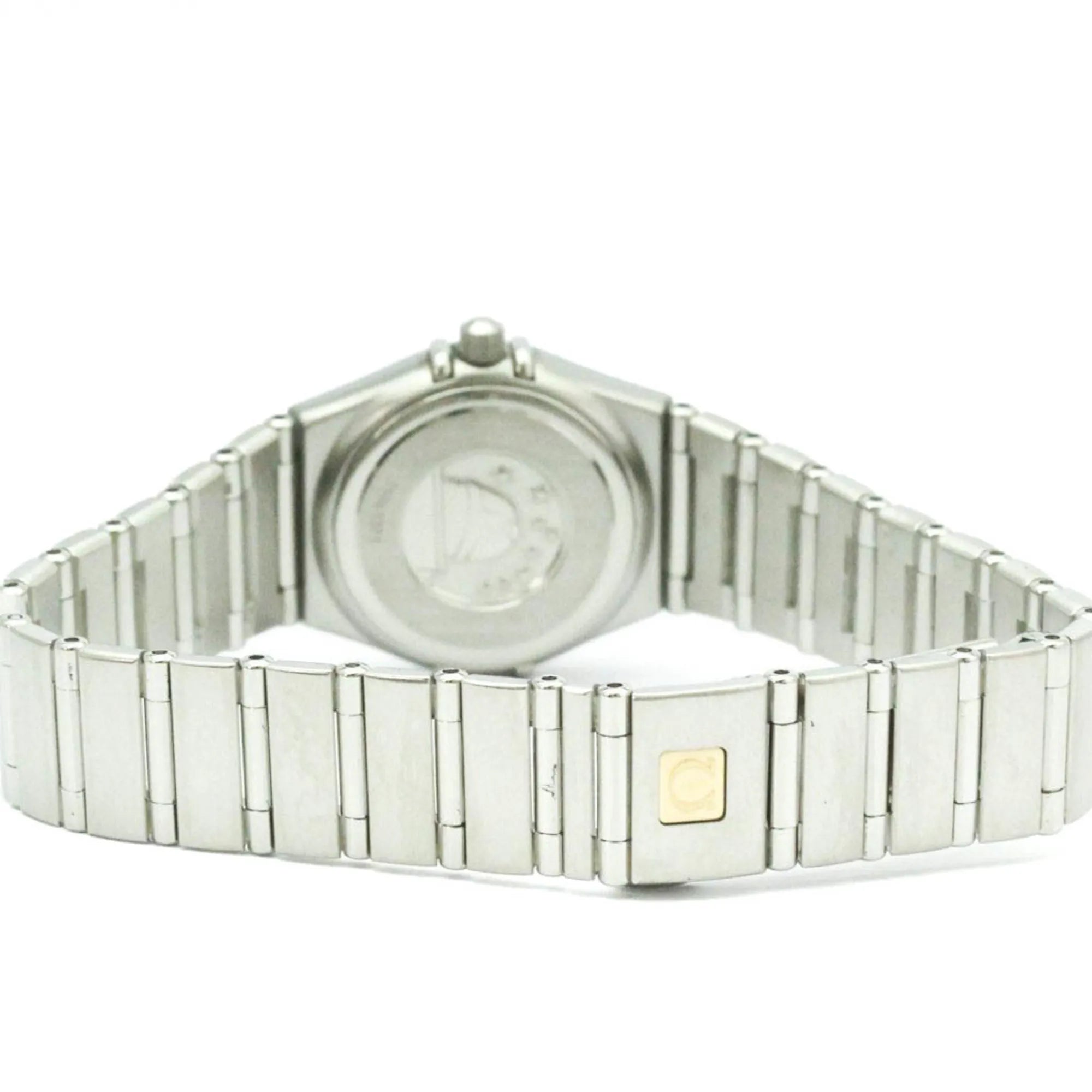 Omega Constellation Quartz Stainless Steel With Diamond Markers Watch (Pre-Owned)