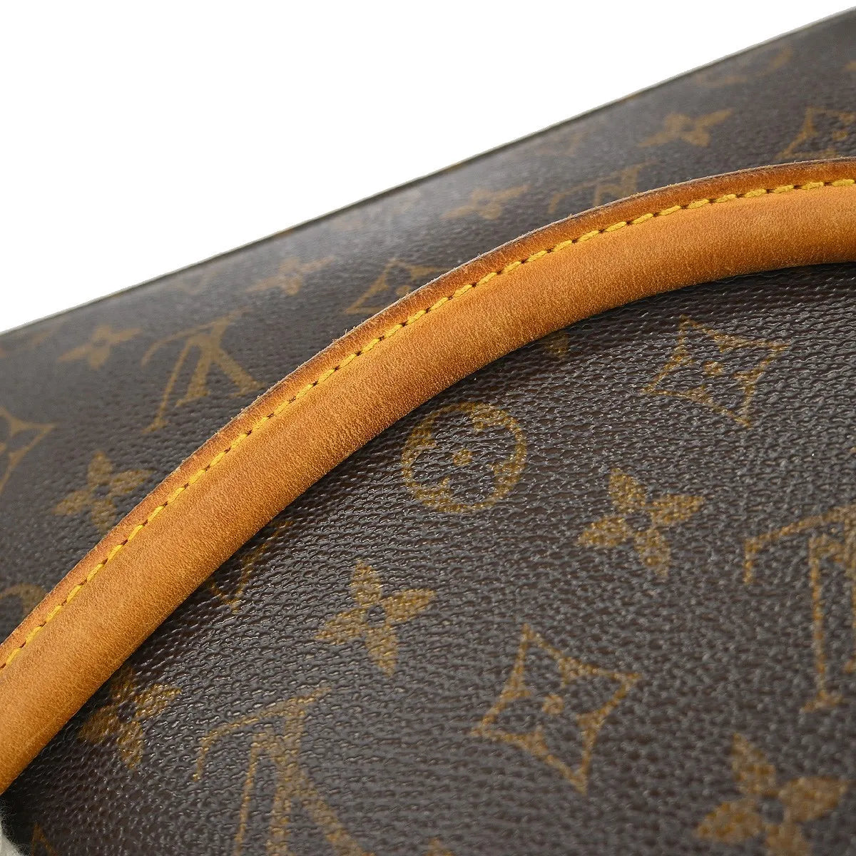 Louis Vuitton Monogram Looping Handbag Monogram Canvas Brown Canvas Shoulder Bag Bag (Pre-Owned)