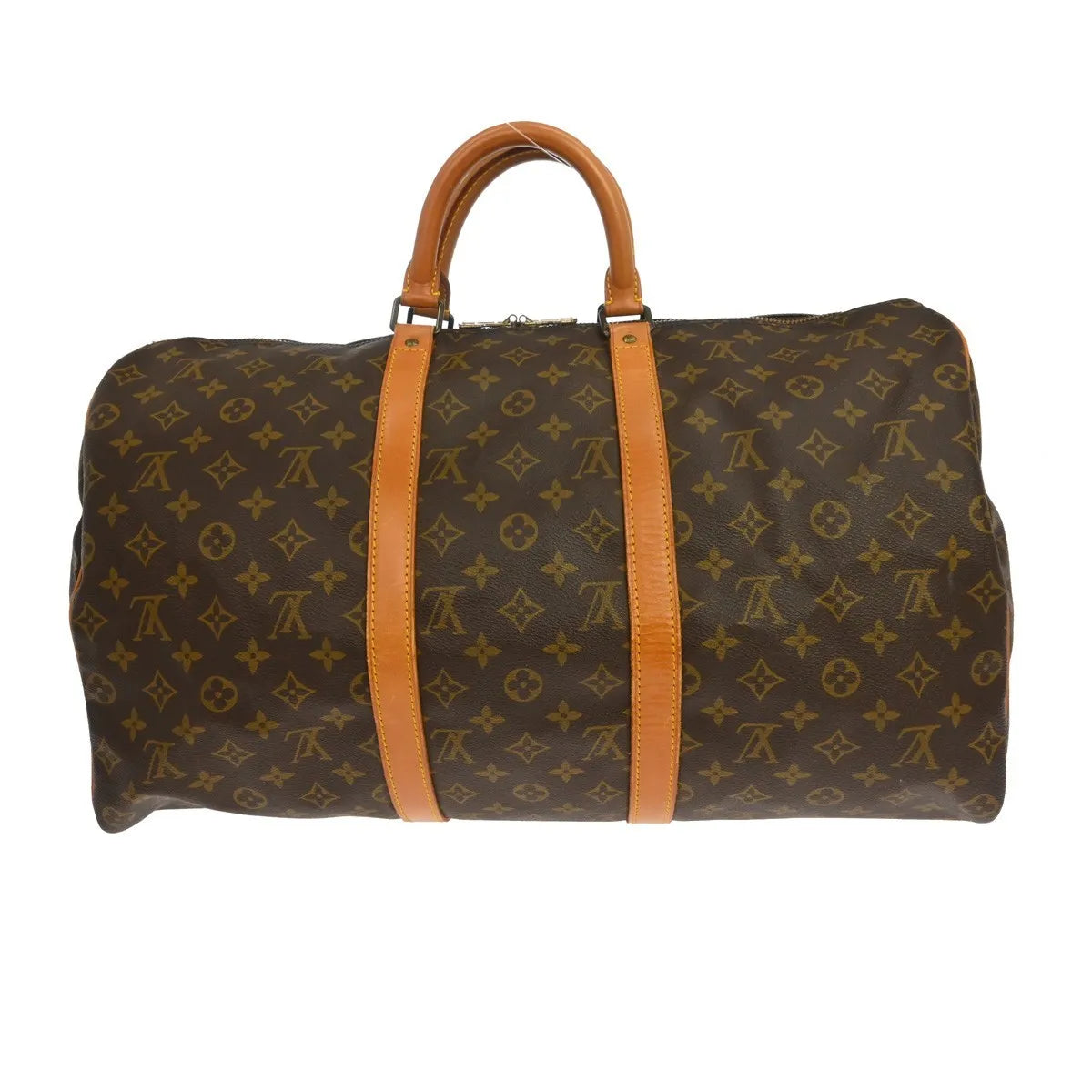 Louis Vuitton Keepall Monogram Canvas Brown Canvas Travel Bag Bag (Pre-Owned)