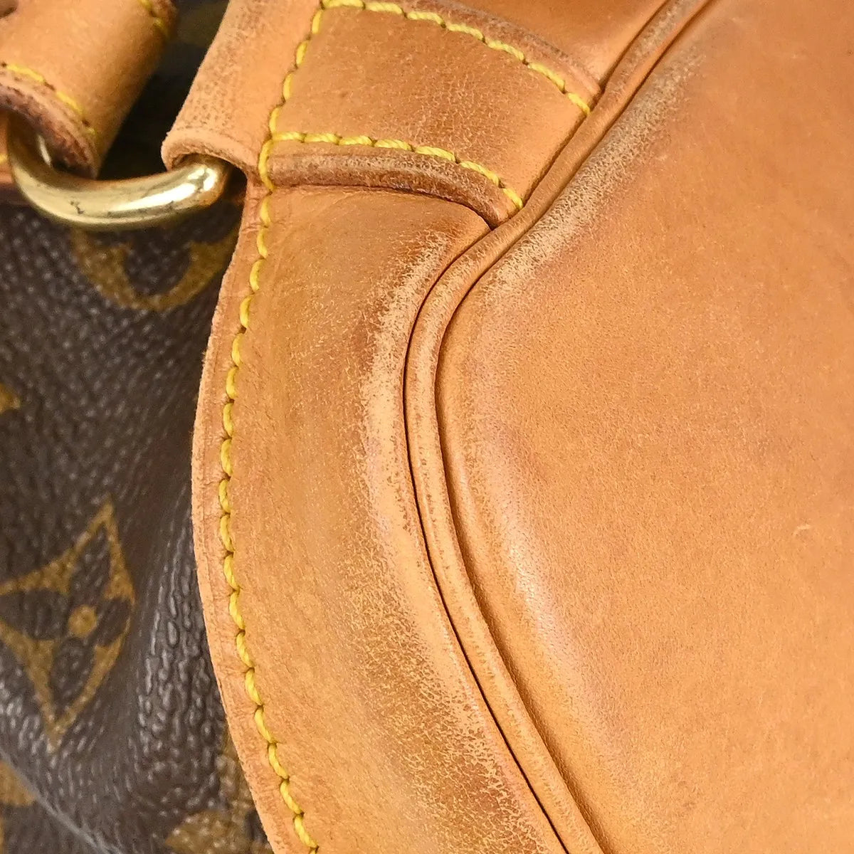 Louis Vuitton Vintage Montsouris Monogram Canvas Brown Canvas Backpack Bag (Pre-Owned)