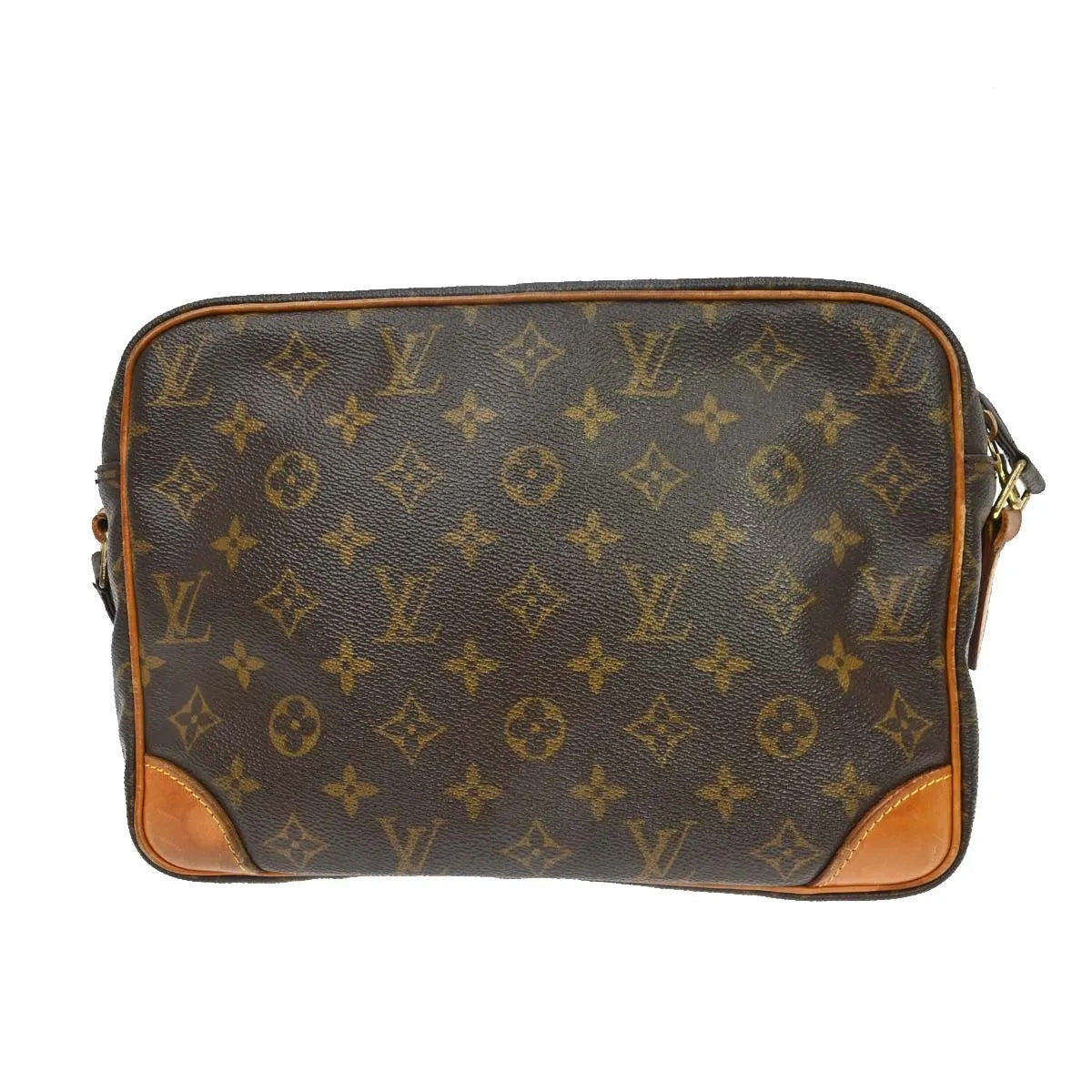 Louis Vuitton Nil Messenger Monogram Canvas Brown Canvas Shoulder Bag Bag (Pre-Owned)