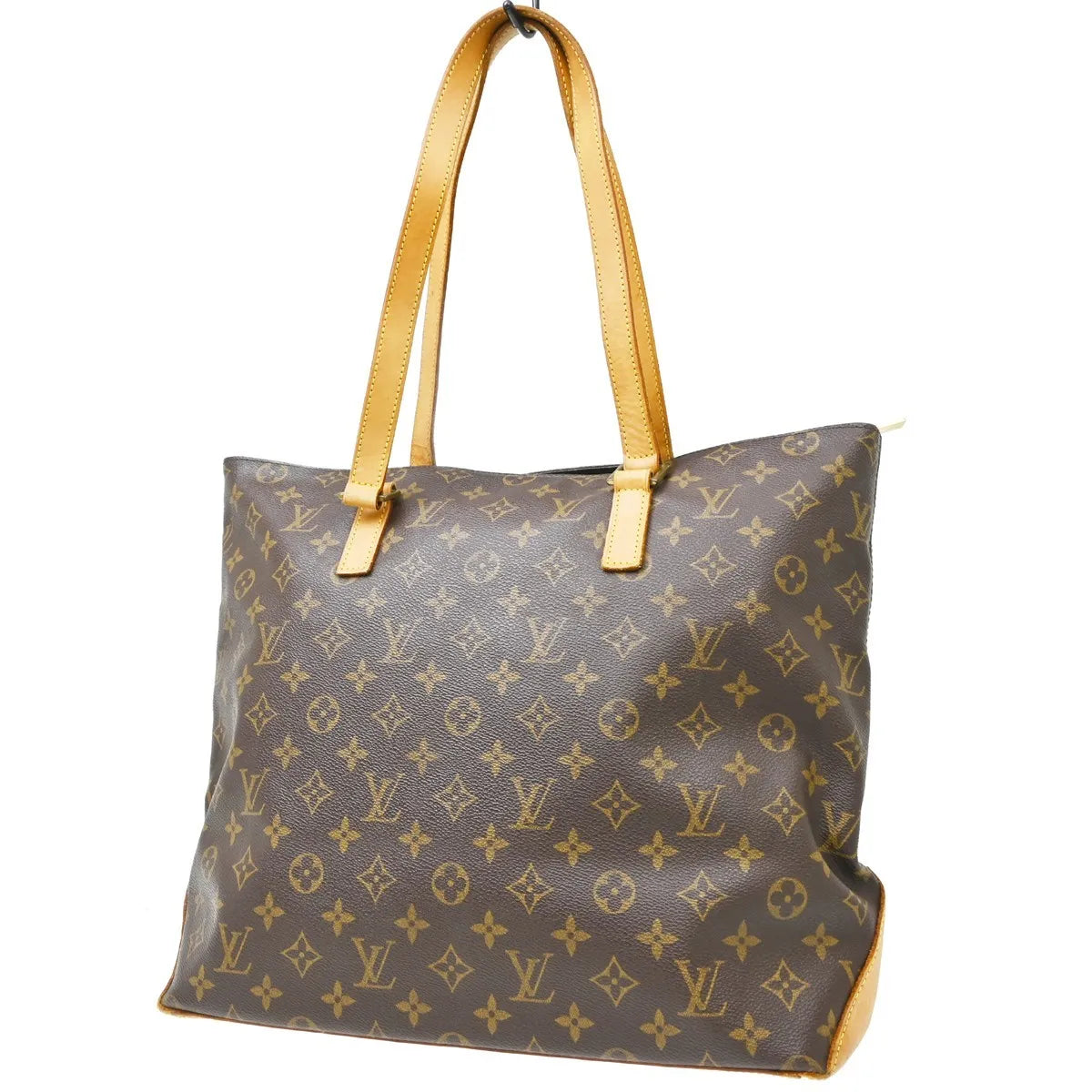 Louis Vuitton Cabas Mezzo Monogram Canvas Brown Canvas Tote Bag Bag (Pre-Owned)