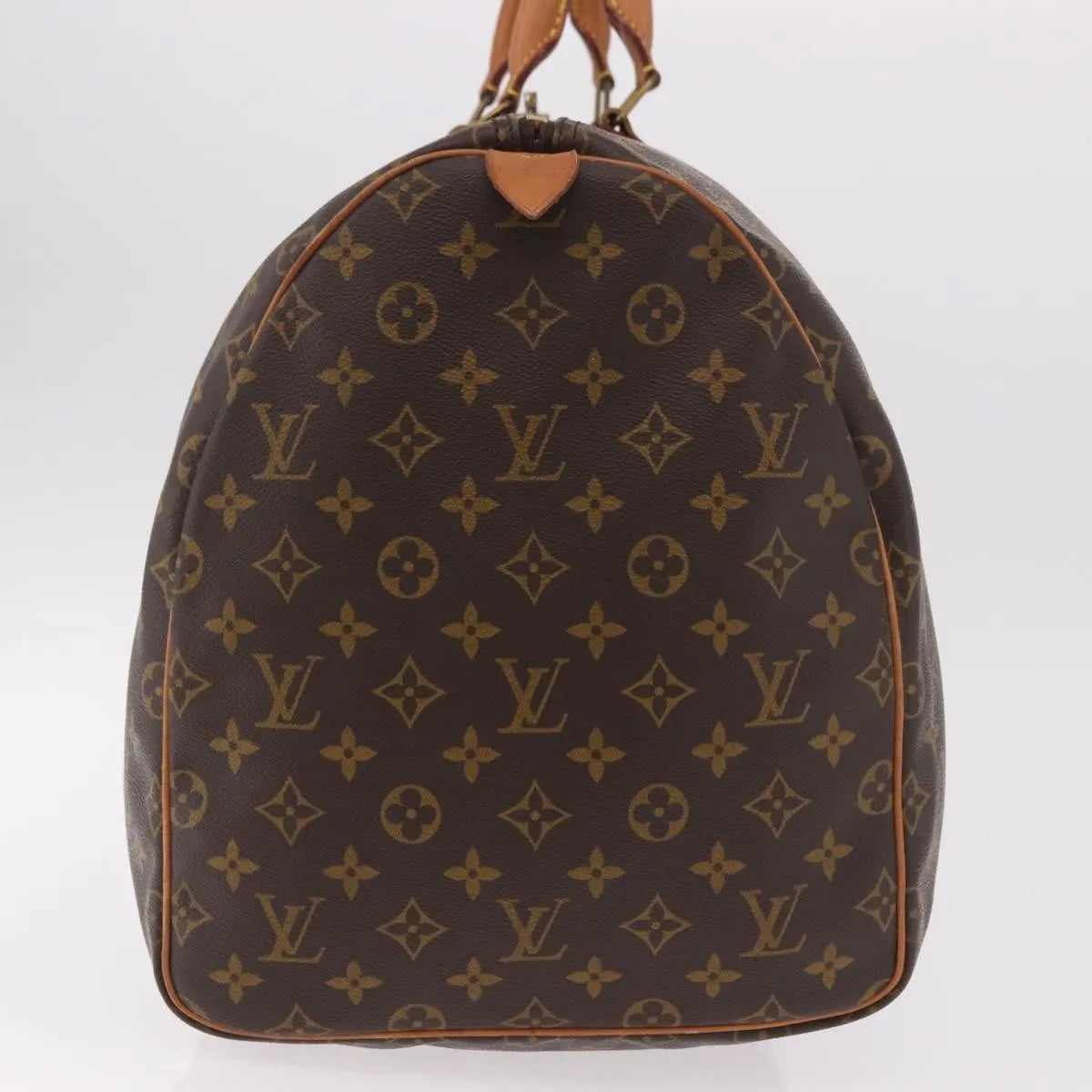 Louis Vuitton Keepall Monogram Canvas Brown Canvas Travel Bag Bag (Pre-Owned)