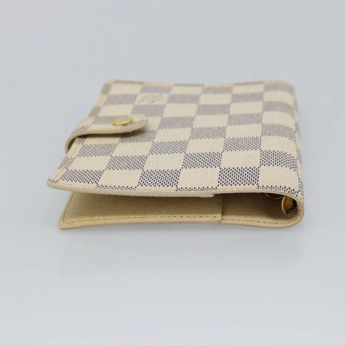 Louis Vuitton Agenda Cover Damier Beige Canvas Clutche & Pouche Bag (Pre-Owned)