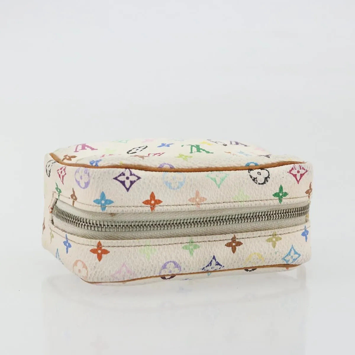Louis Vuitton Wapity Trousse Monogram Multicolor White Canvas Clutche & Pouche Bag (Pre-Owned)