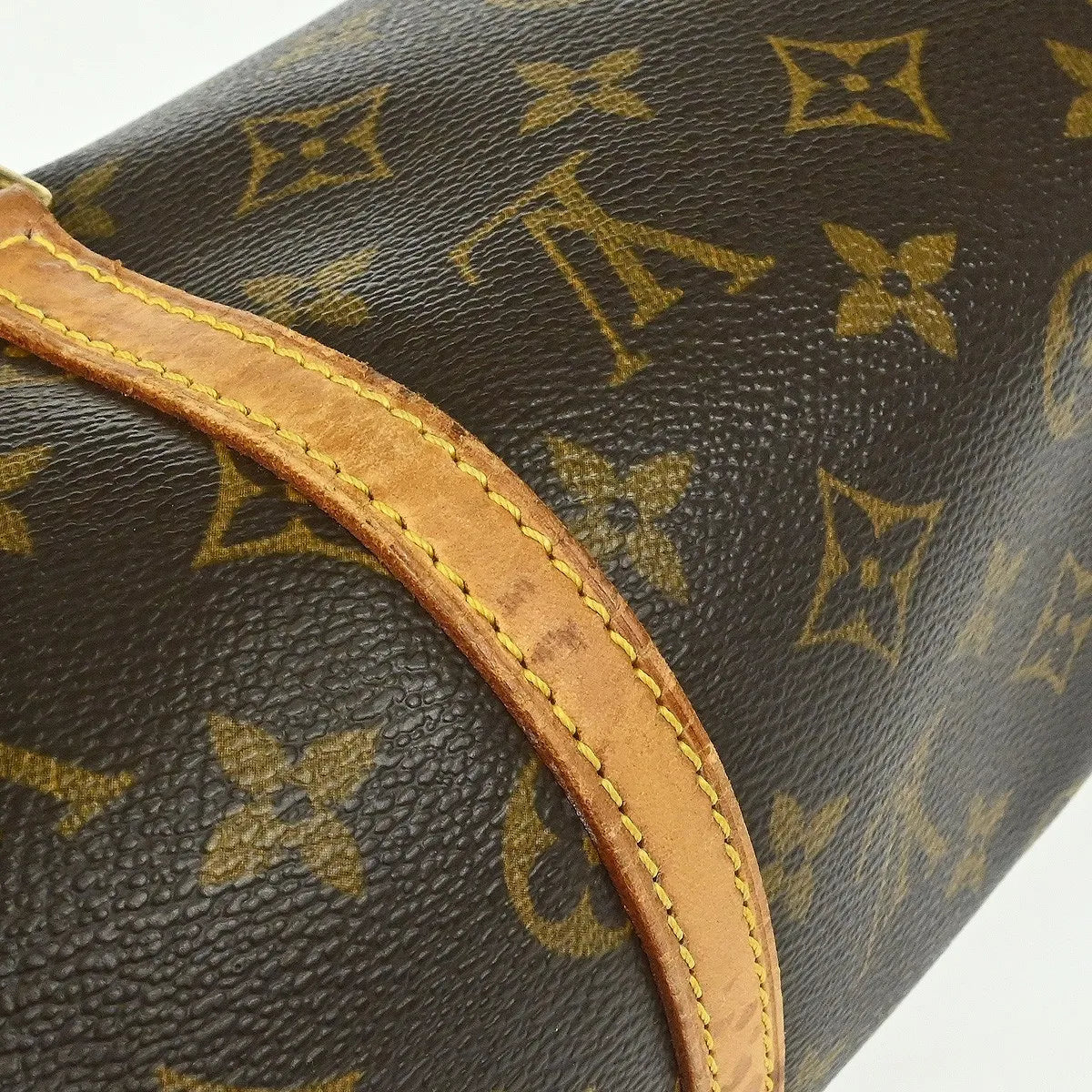 Louis Vuitton Papillon Handbag Monogram Canvas Brown Canvas Handbag (Pre-Owned)