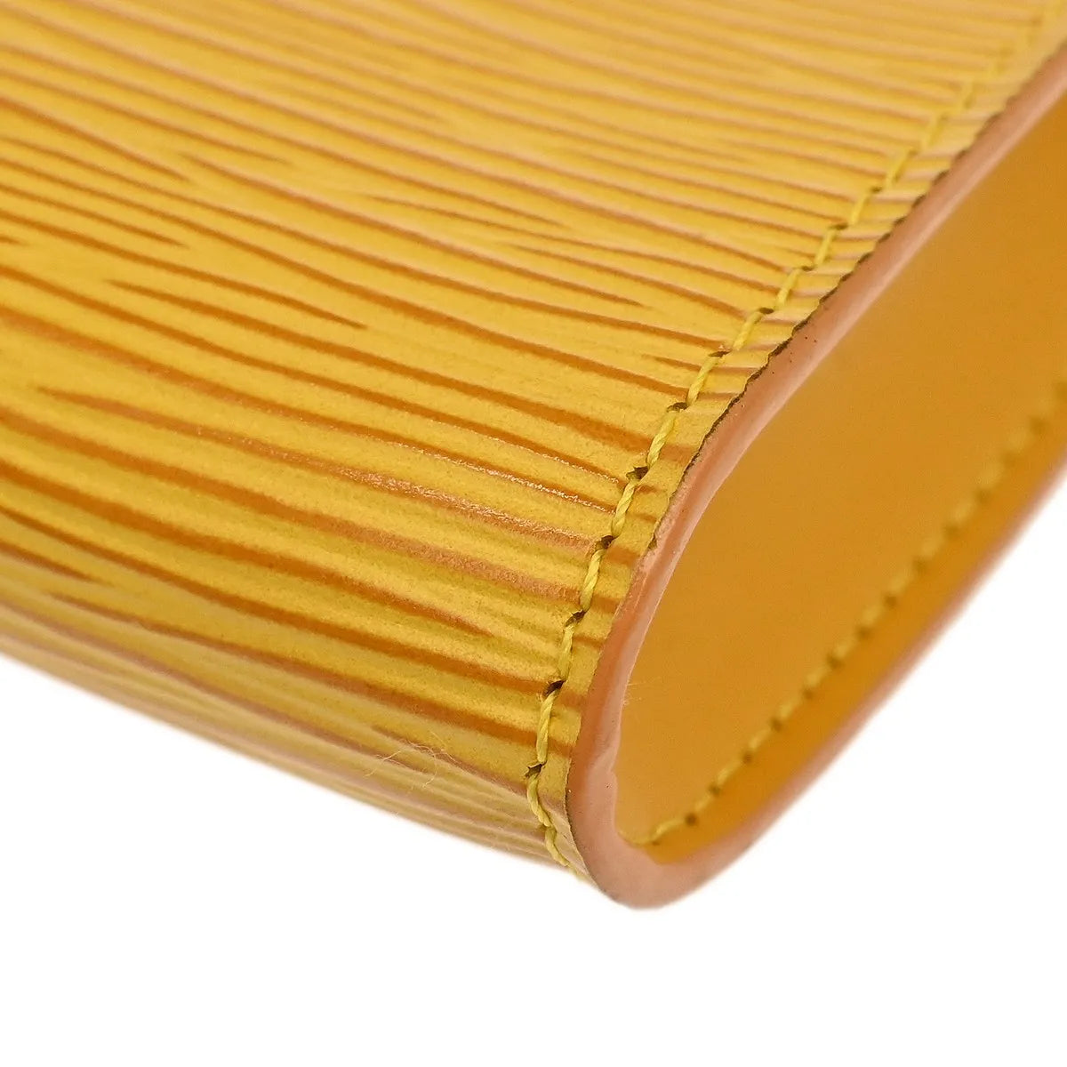 Louis Vuitton Pochette Accessoires Nm Epi Leather Yellow Leather Clutche & Pouche Bag (Pre-Owned)