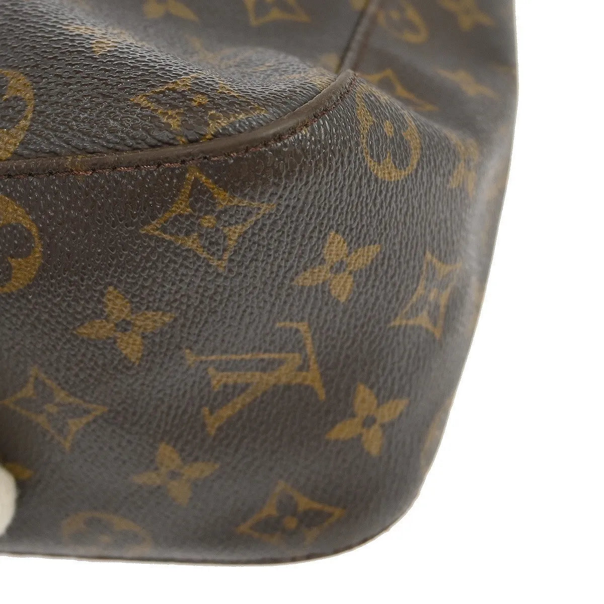 Louis Vuitton Monogram Looping Handbag Monogram Canvas Brown Canvas Shoulder Bag Bag (Pre-Owned)