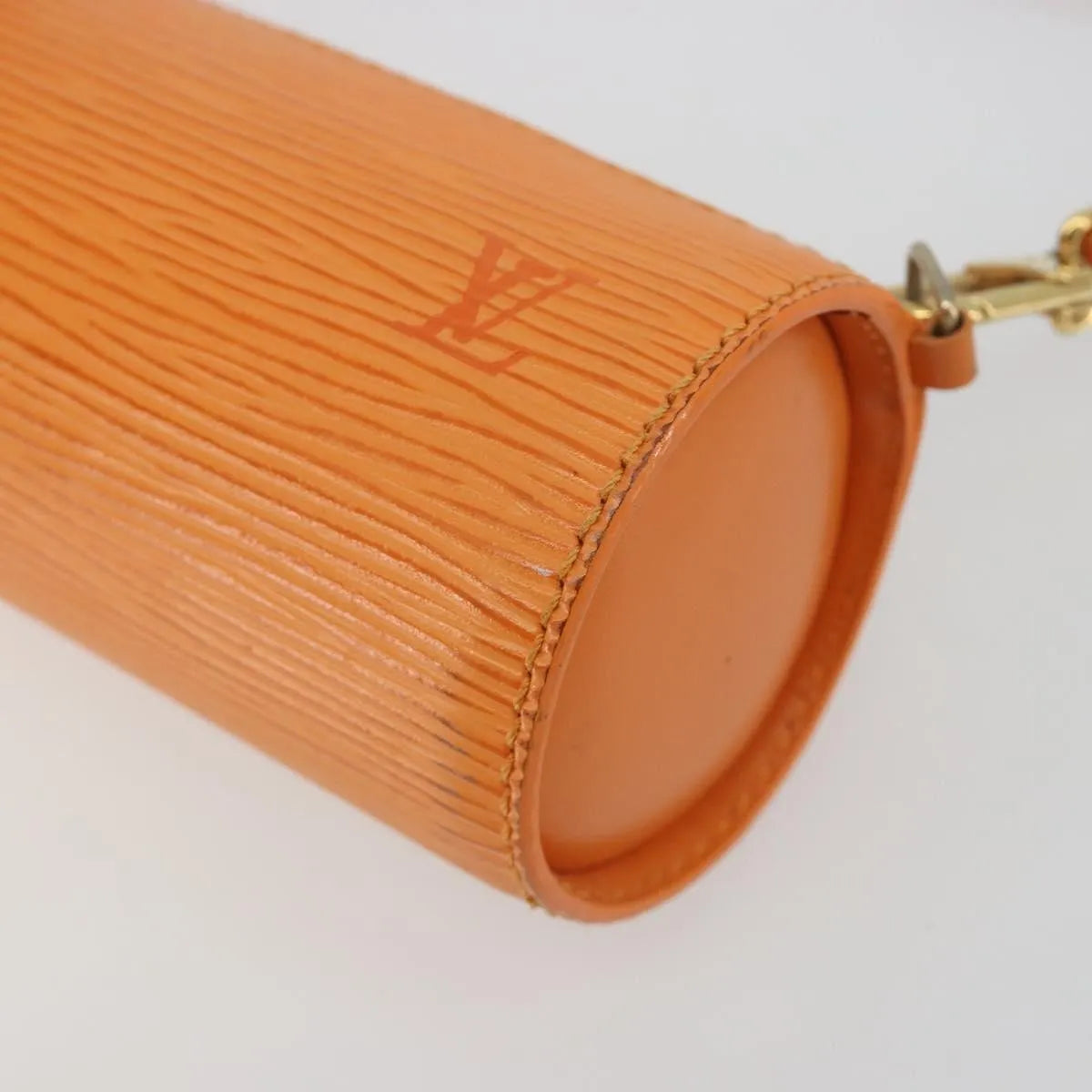 Louis Vuitton Soufflot Pochette Epi Leather Orange Leather Clutche & Pouche Bag (Pre-Owned)