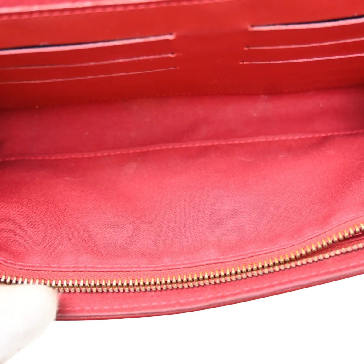 Louis Vuitton Rossmore Handbag Monogram Vernis Red Patent_Leather Shoulder Bag Bag (Pre-Owned)