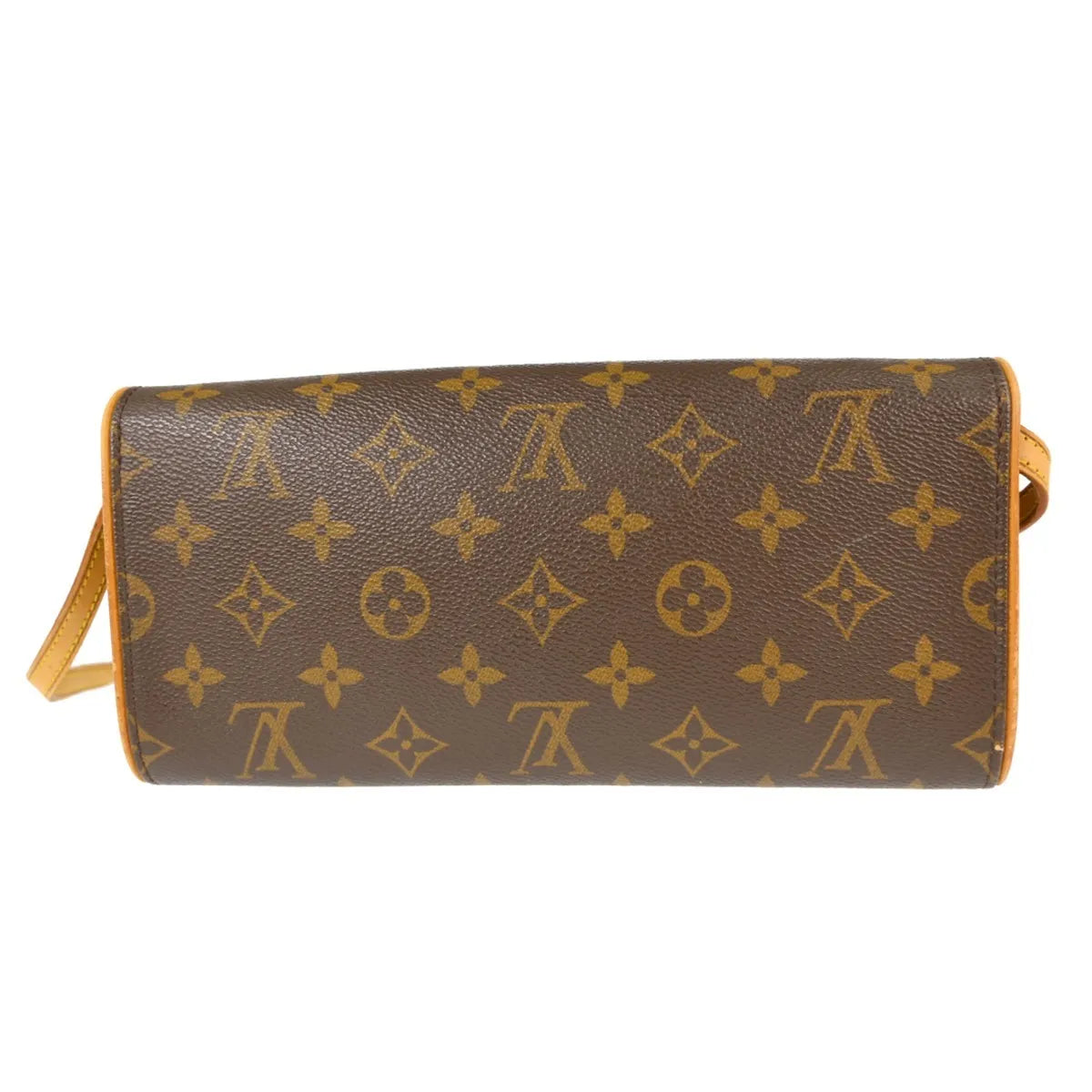 Louis Vuitton Twin Monogram Canvas Brown Canvas Clutche & Pouche Bag (Pre-Owned)