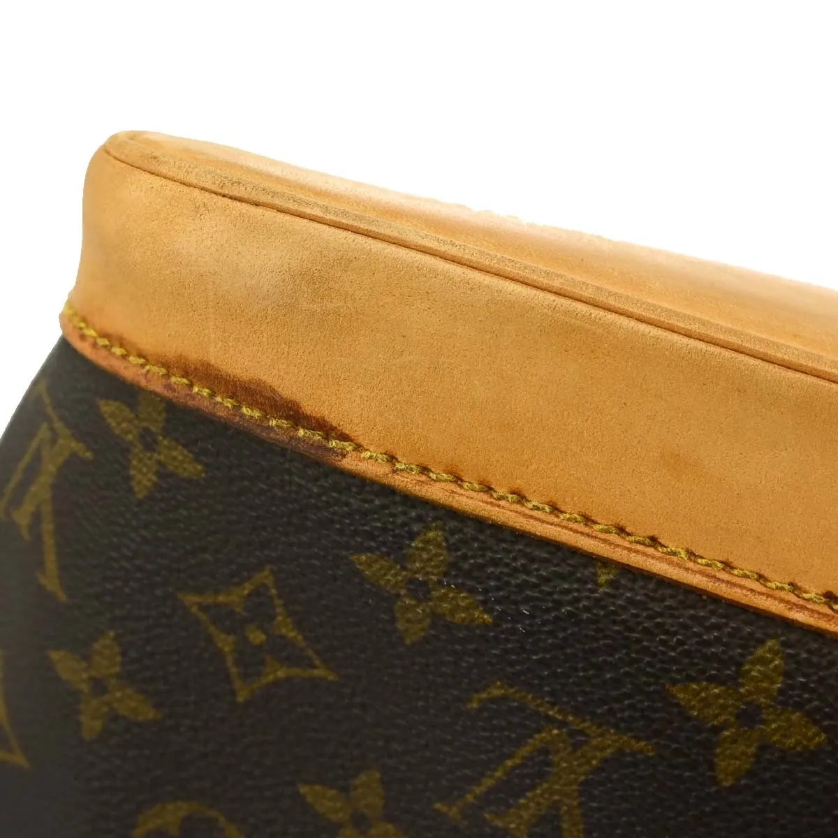 Louis Vuitton Alma Monogram Canvas Brown Canvas Handbag (Pre-Owned)