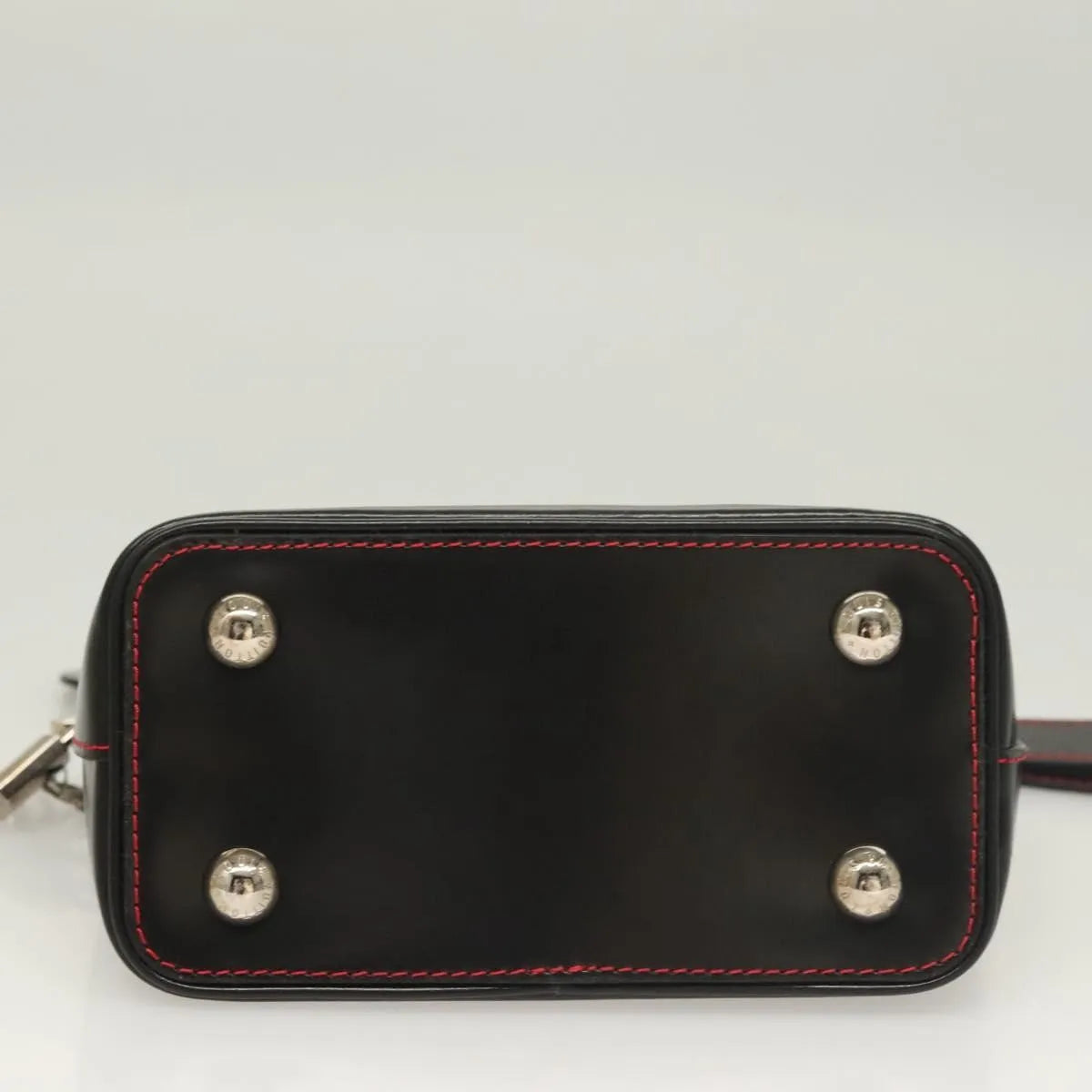 Louis Vuitton Suhari Lockit Leather Black Leather Handbag (Pre-Owned)