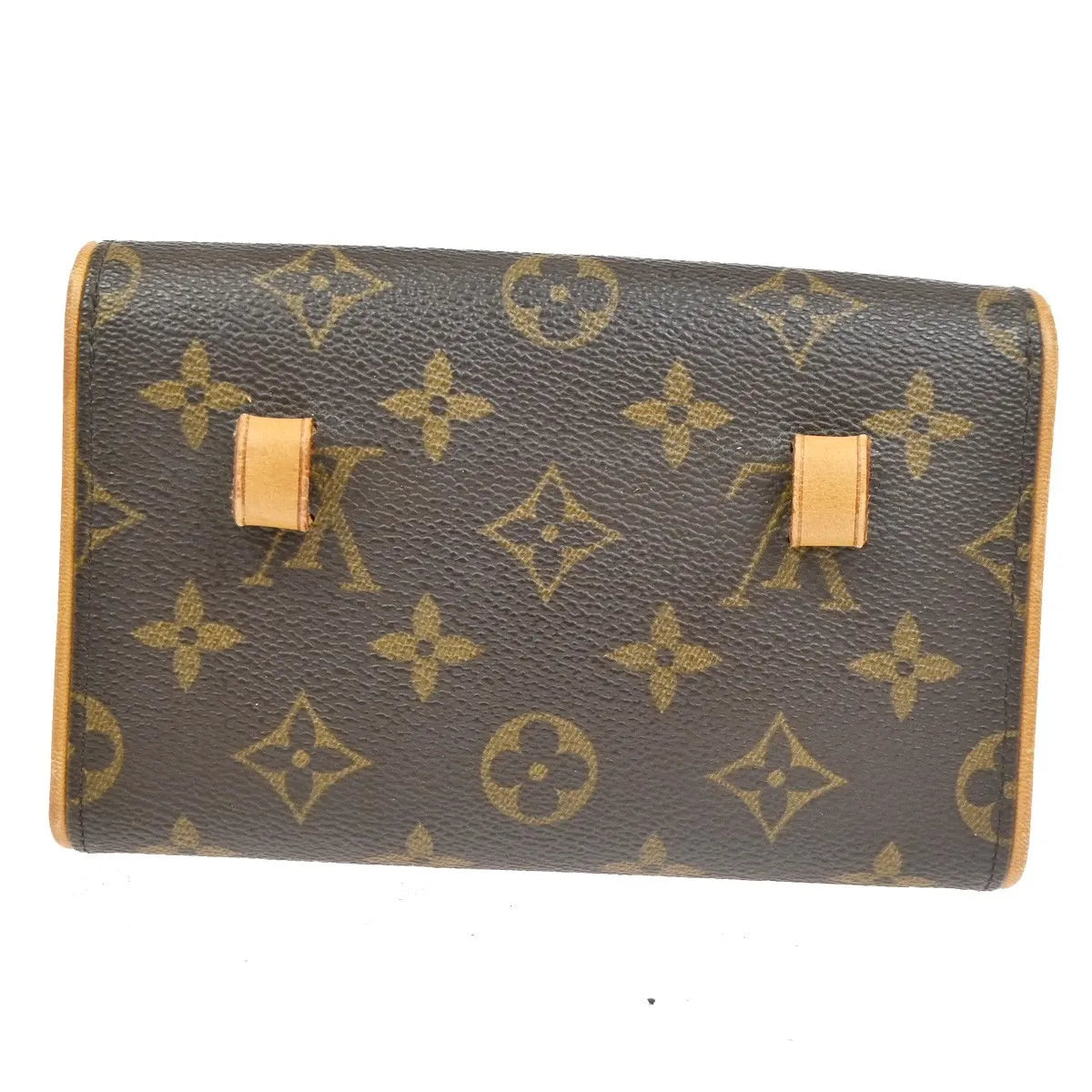 Louis Vuitton Florentine Waist Bag Monogram Brown Canvas Clutche & Pouche Bag (Pre-Owned)