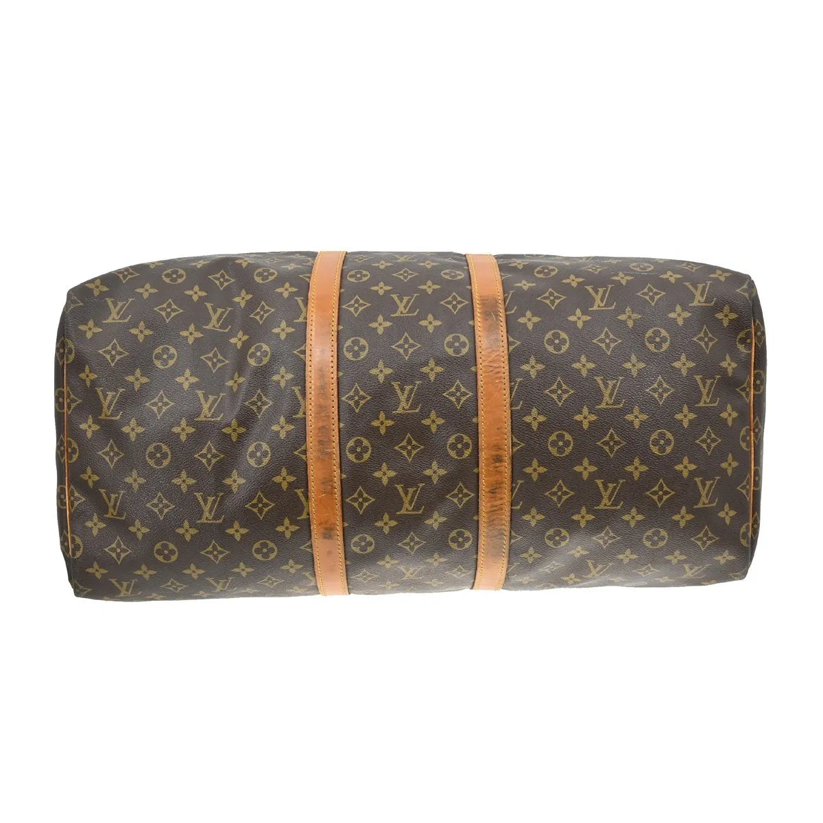 Louis Vuitton Keepall Monogram Canvas Brown Canvas Travel Bag Bag (Pre-Owned)