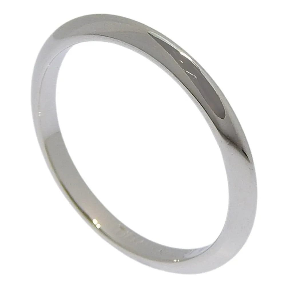 Tiffany & Co. Knife Edge Platinum Silver Platinum Ring Jewelry (Pre-Owned)