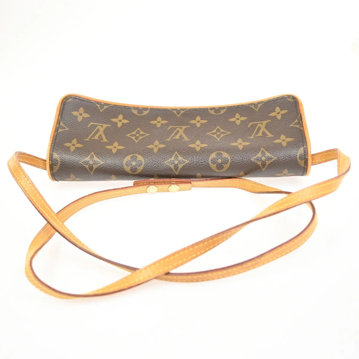 Louis Vuitton Twin Monogram Canvas Brown Canvas Clutche & Pouche Bag (Pre-Owned)
